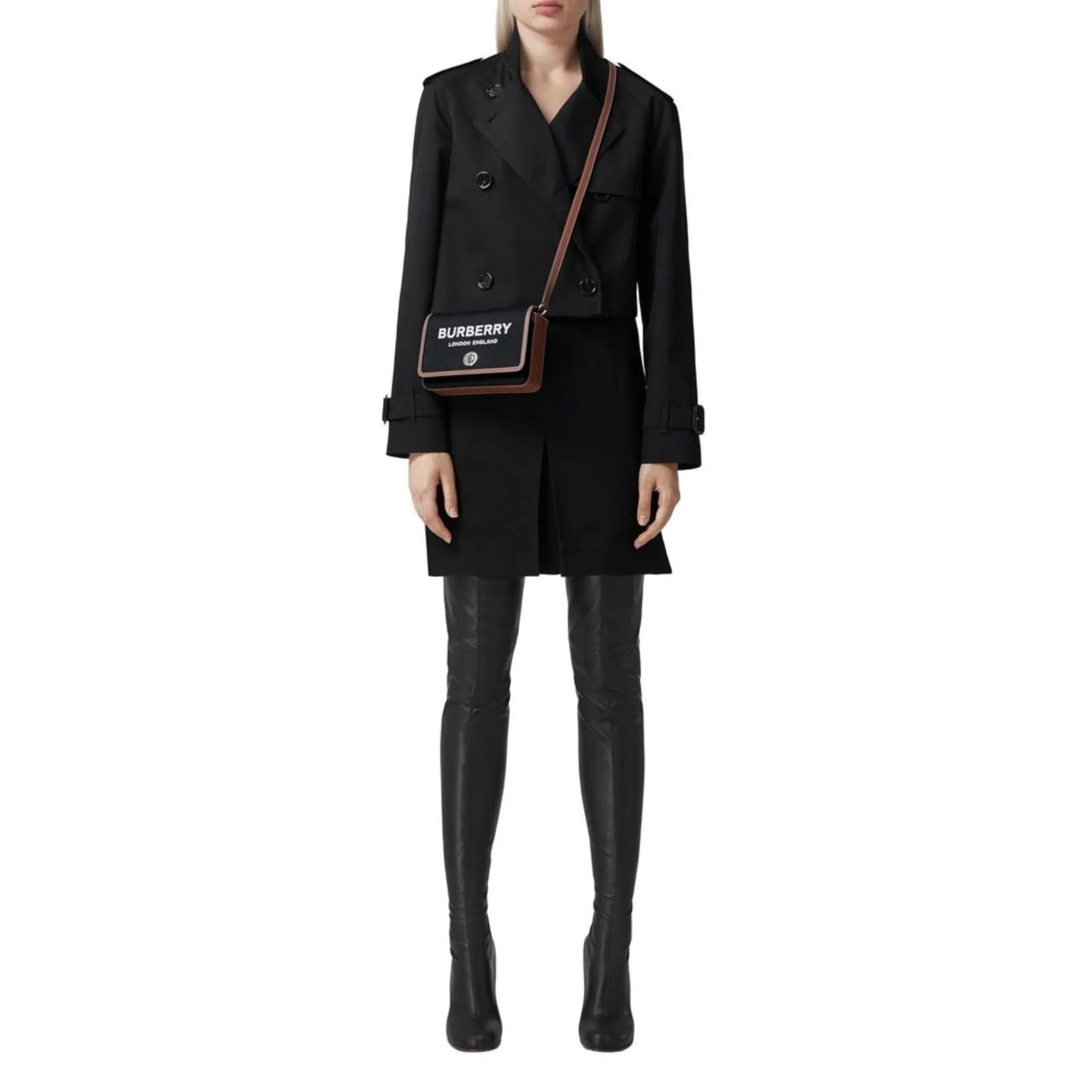 small logo-print crossbody bag