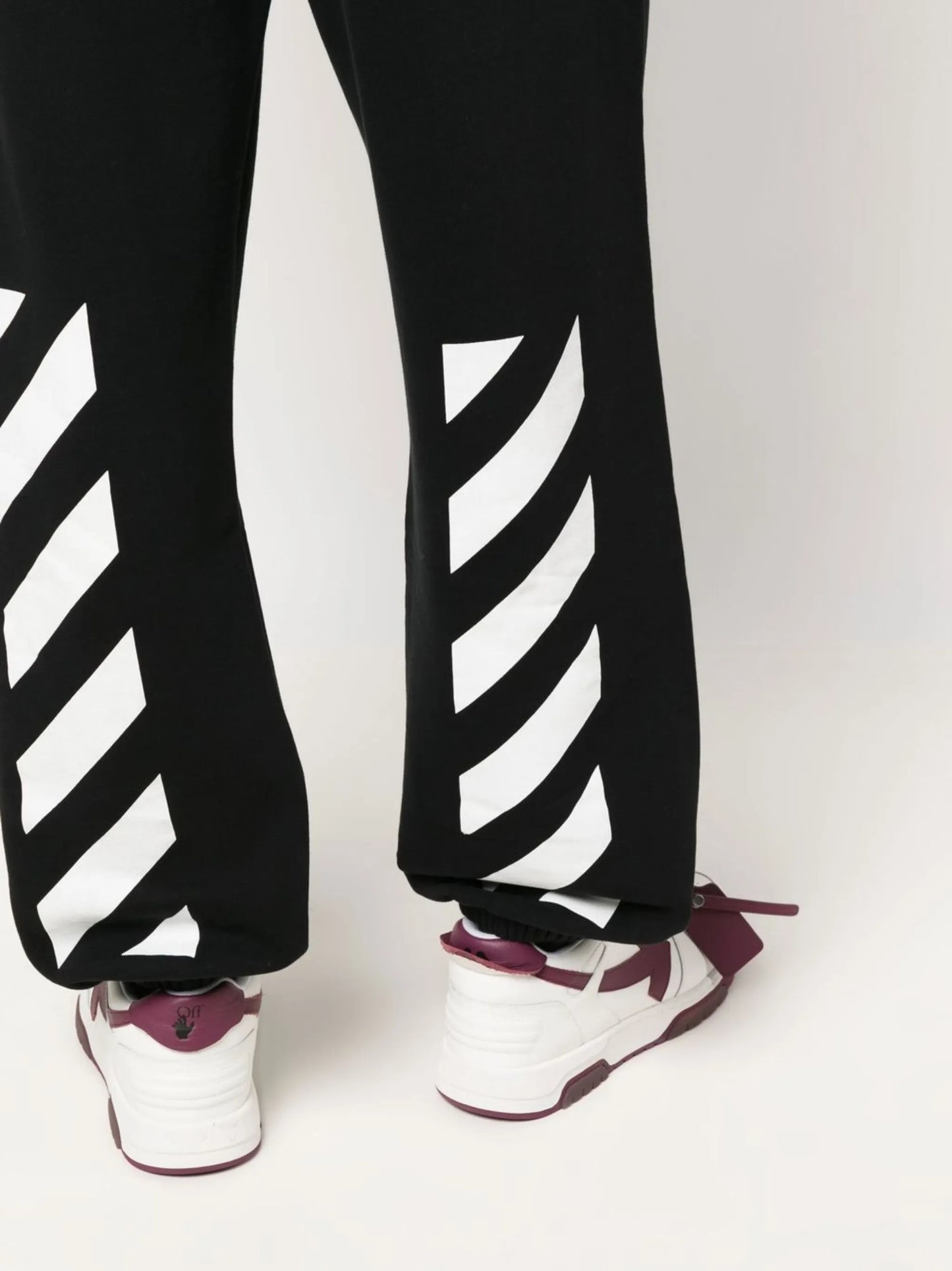 Diag Stripe logo track pants