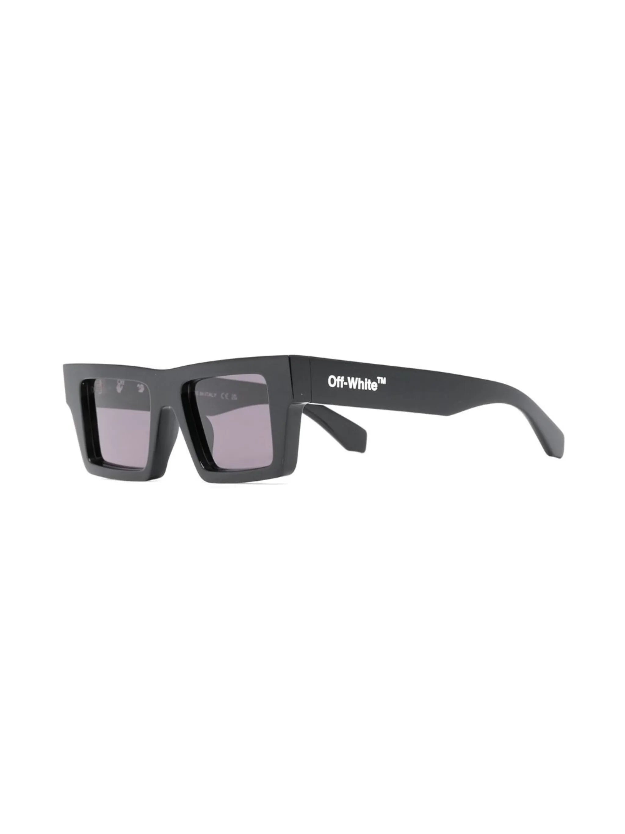logo-print tinted sunglasses