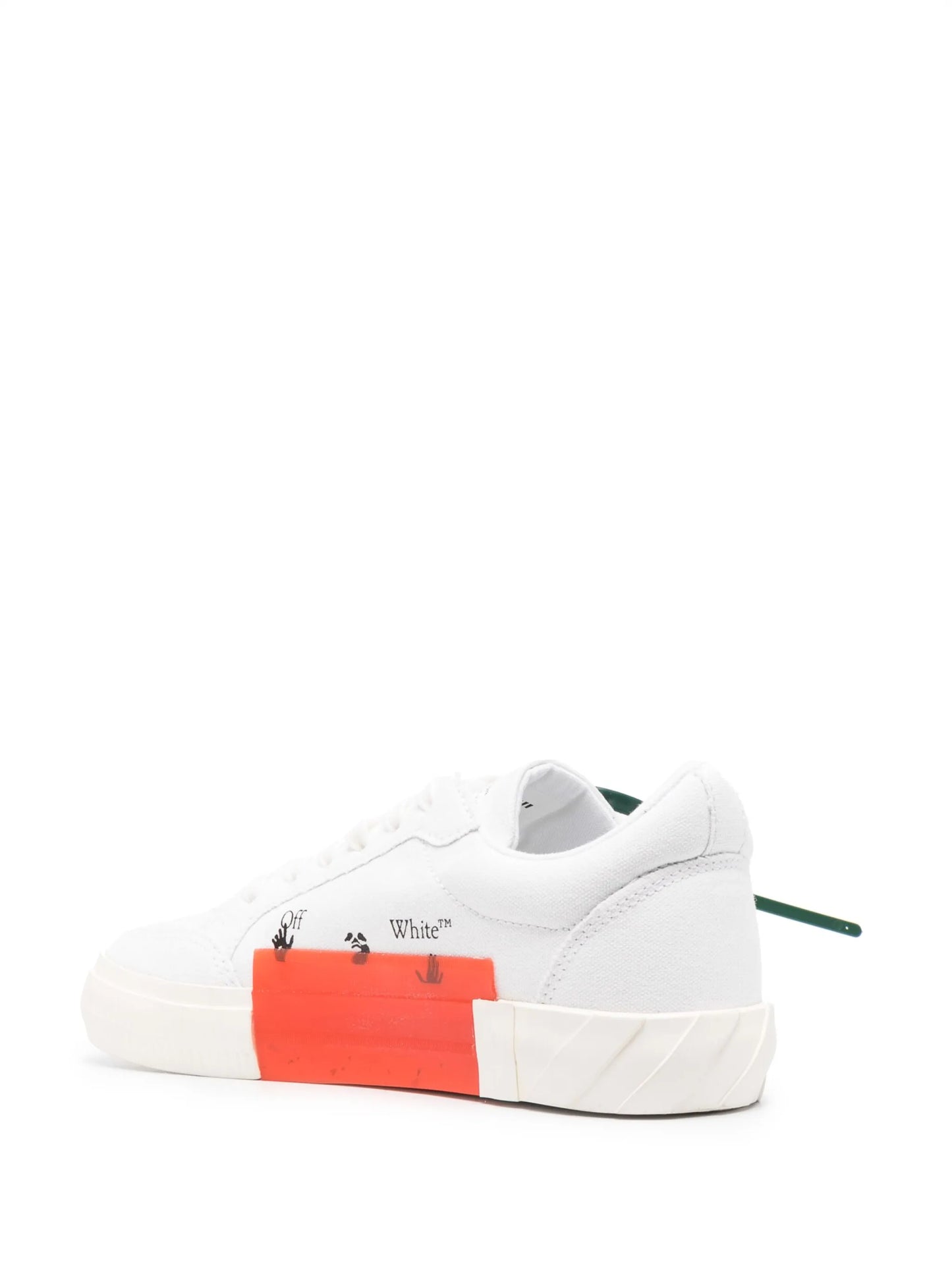 Vulcanized canvas low-top sneakers