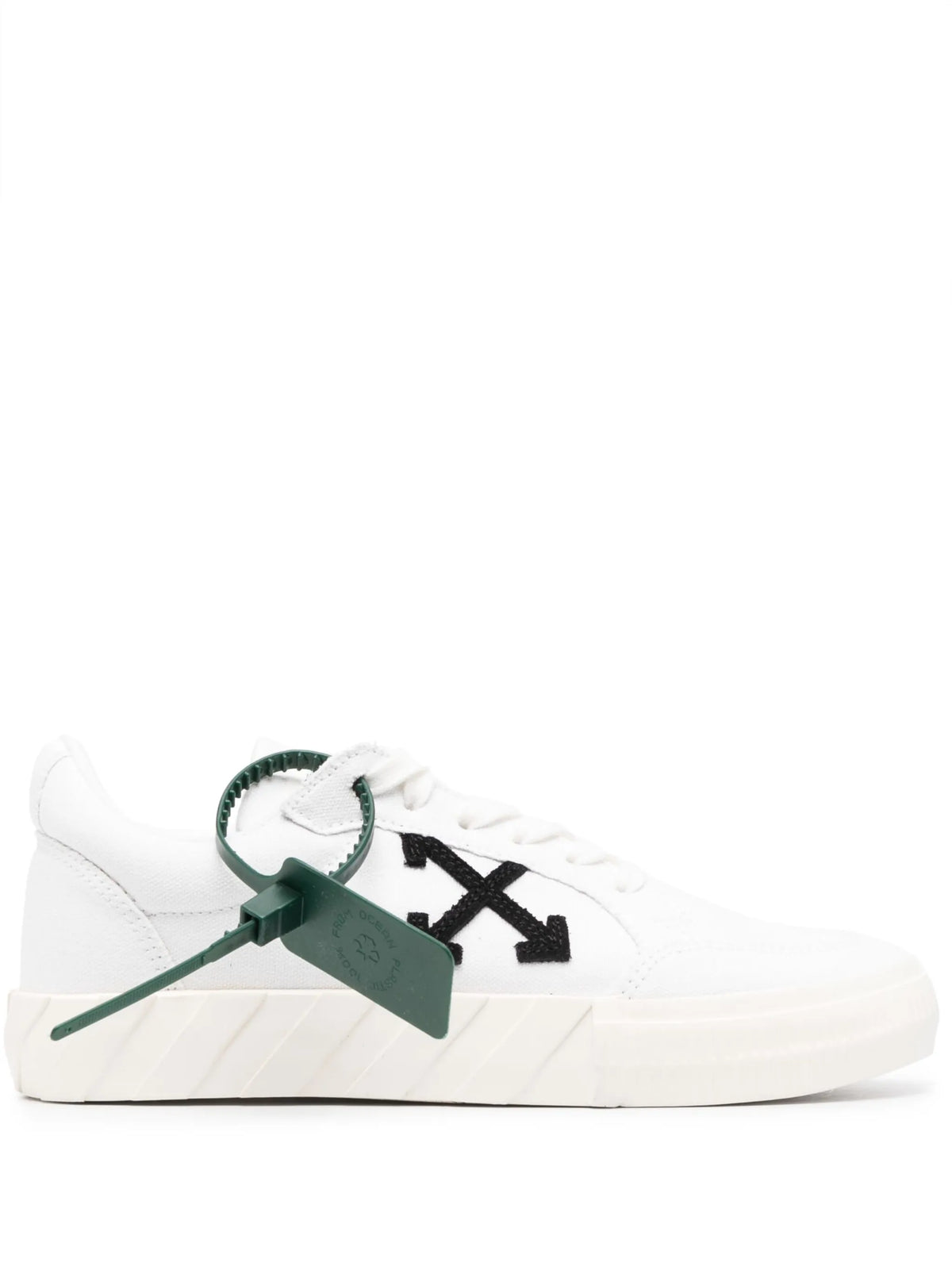 Vulcanized canvas low-top sneakers