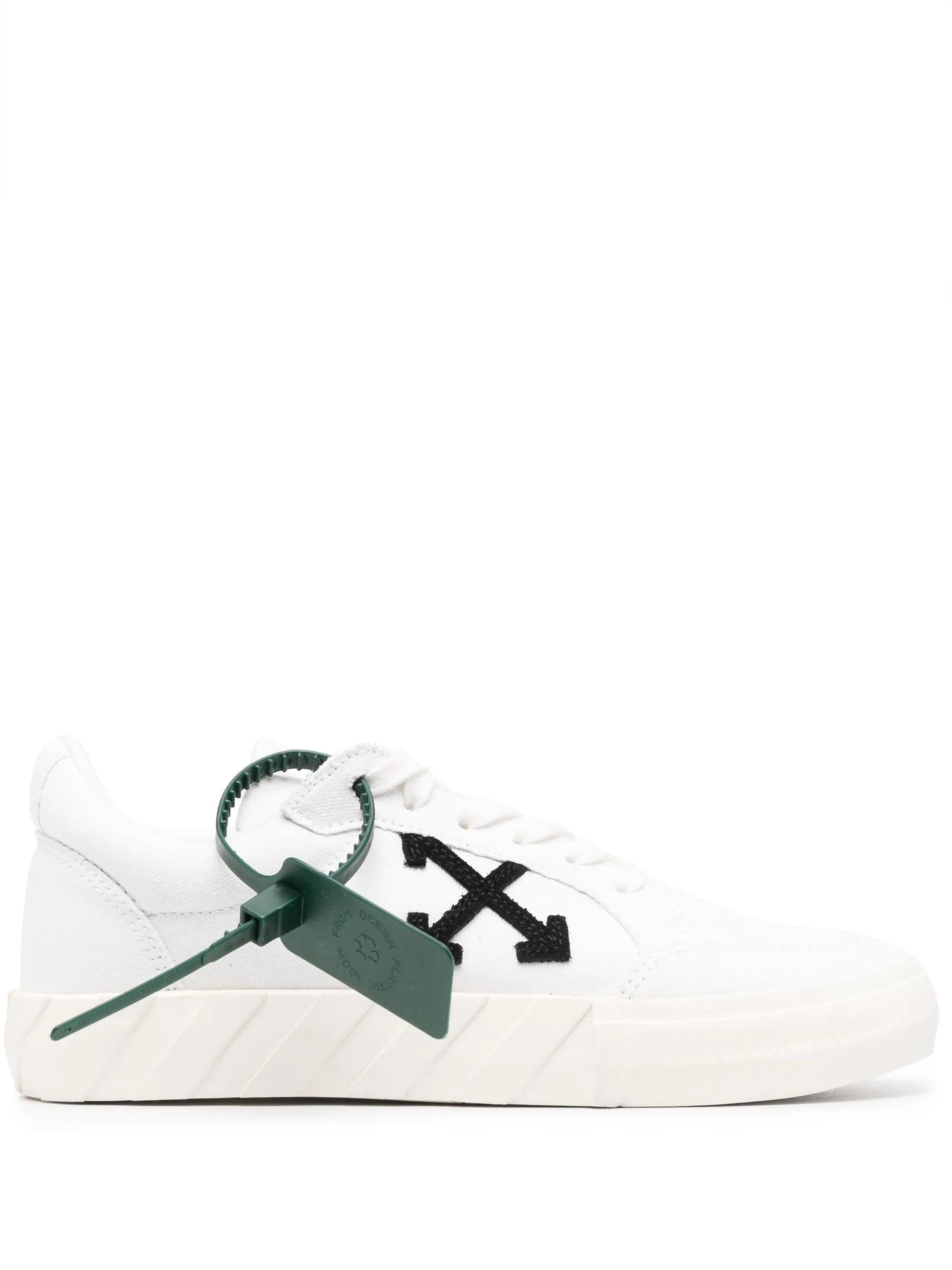 Vulcanized canvas low-top sneakers