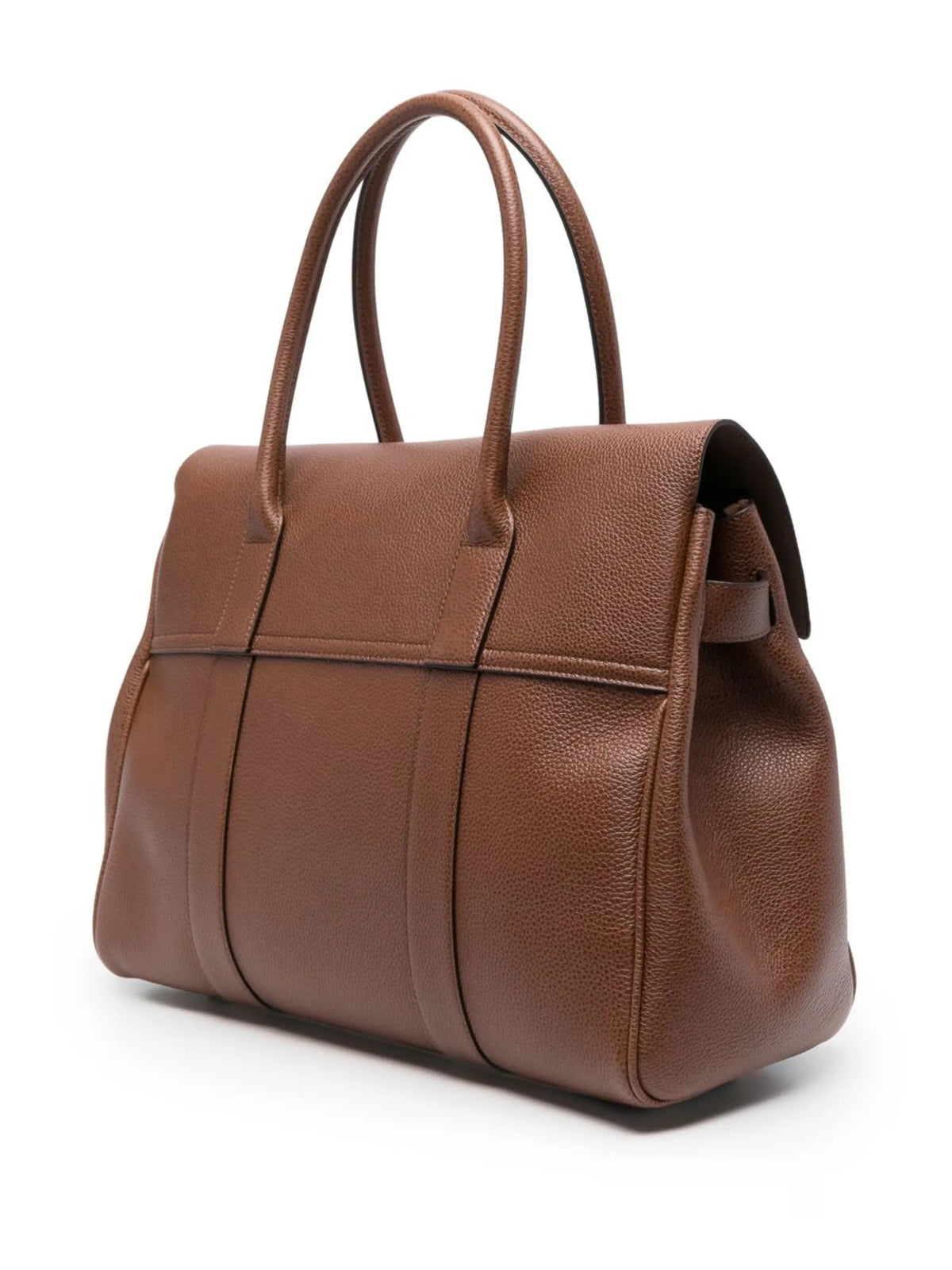 Bayswater grained-leather tote bag