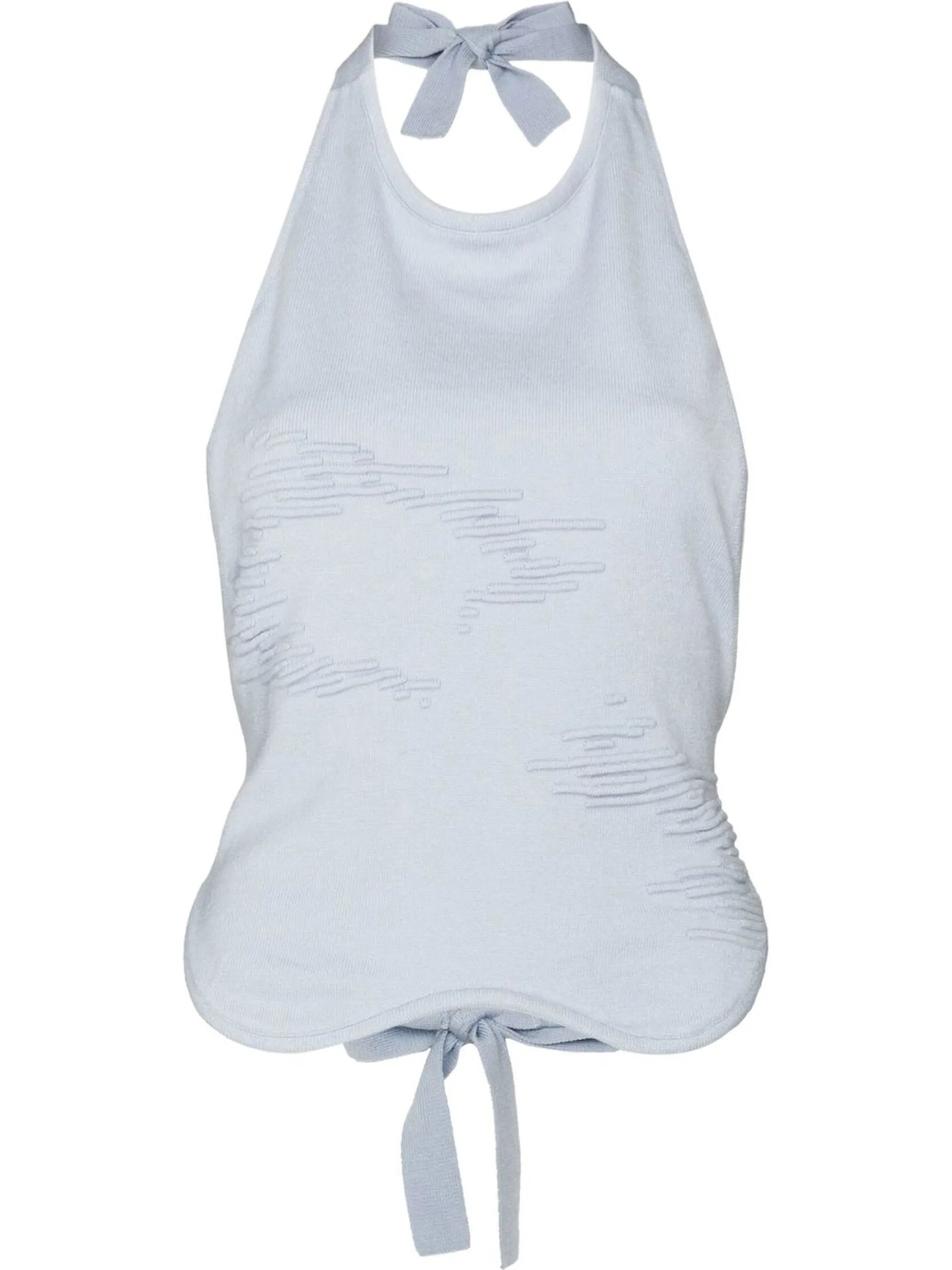 halterneck tank top