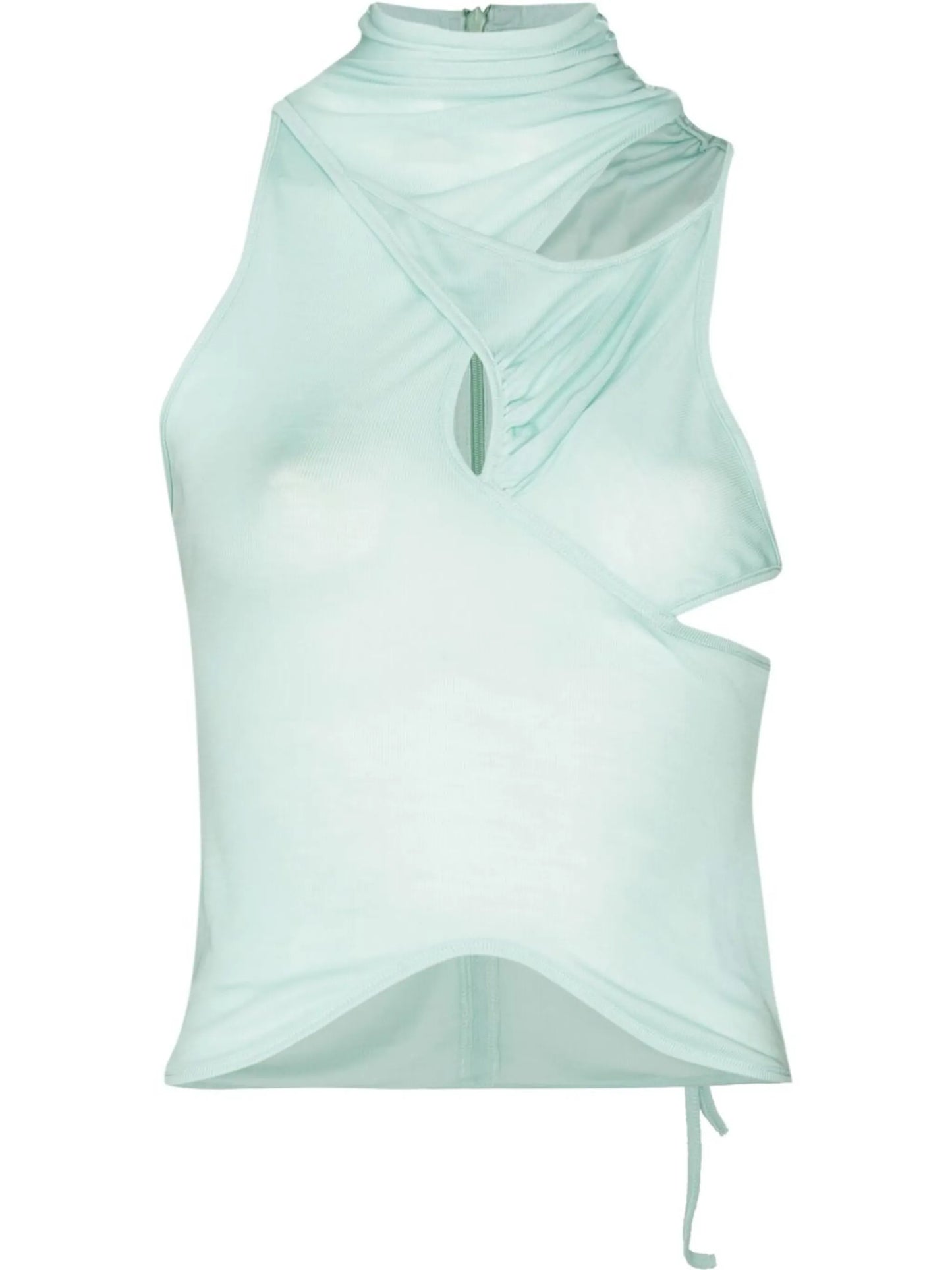 Ricky high neck vest