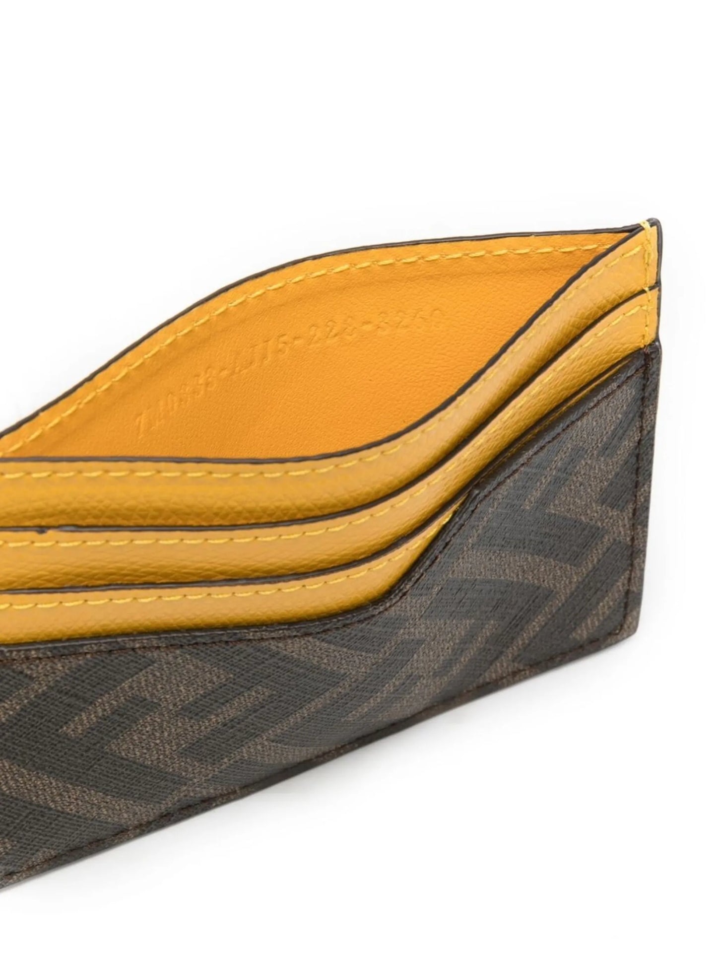logo-print cardholder