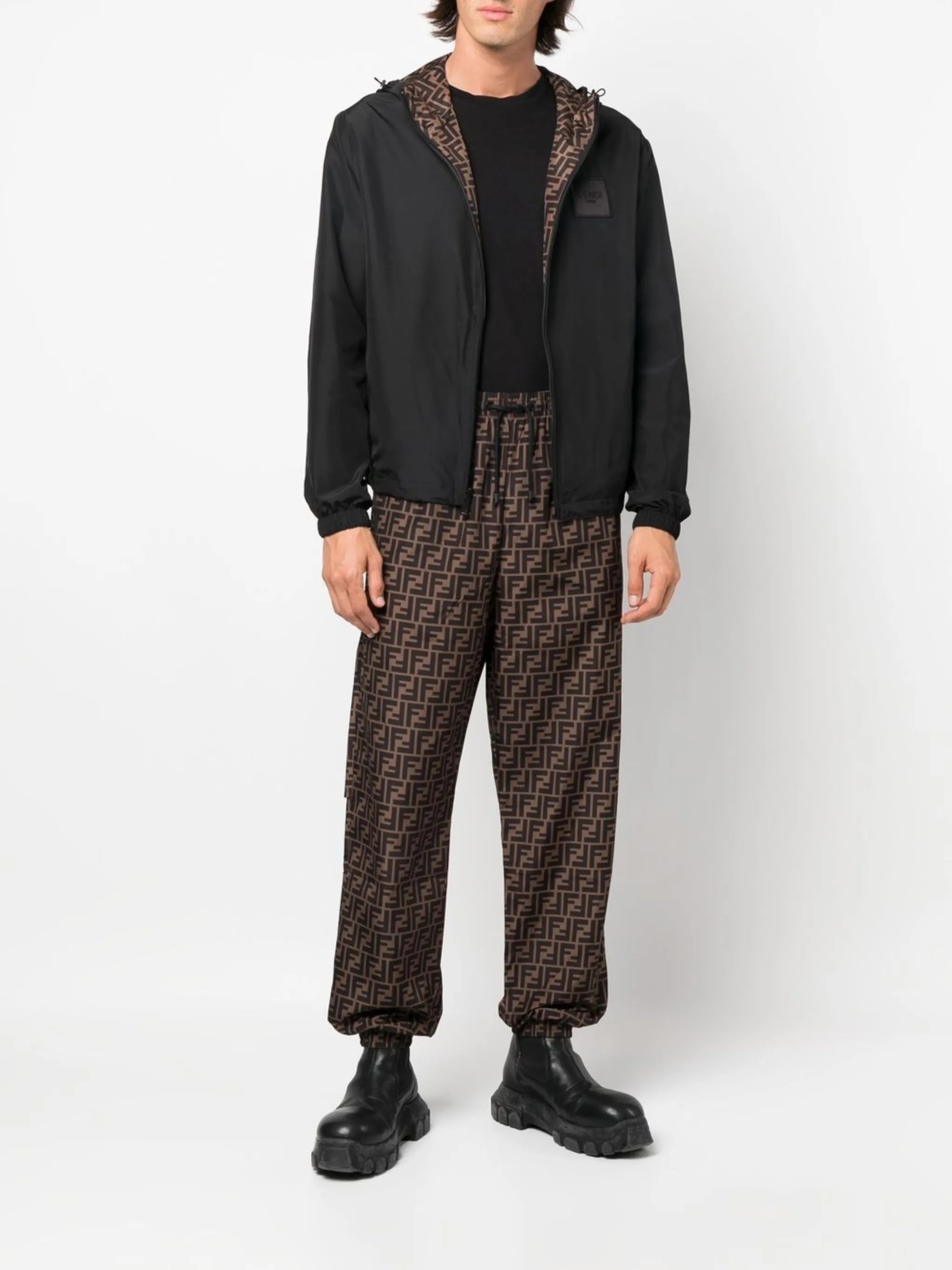 FF-motif reversible jacket