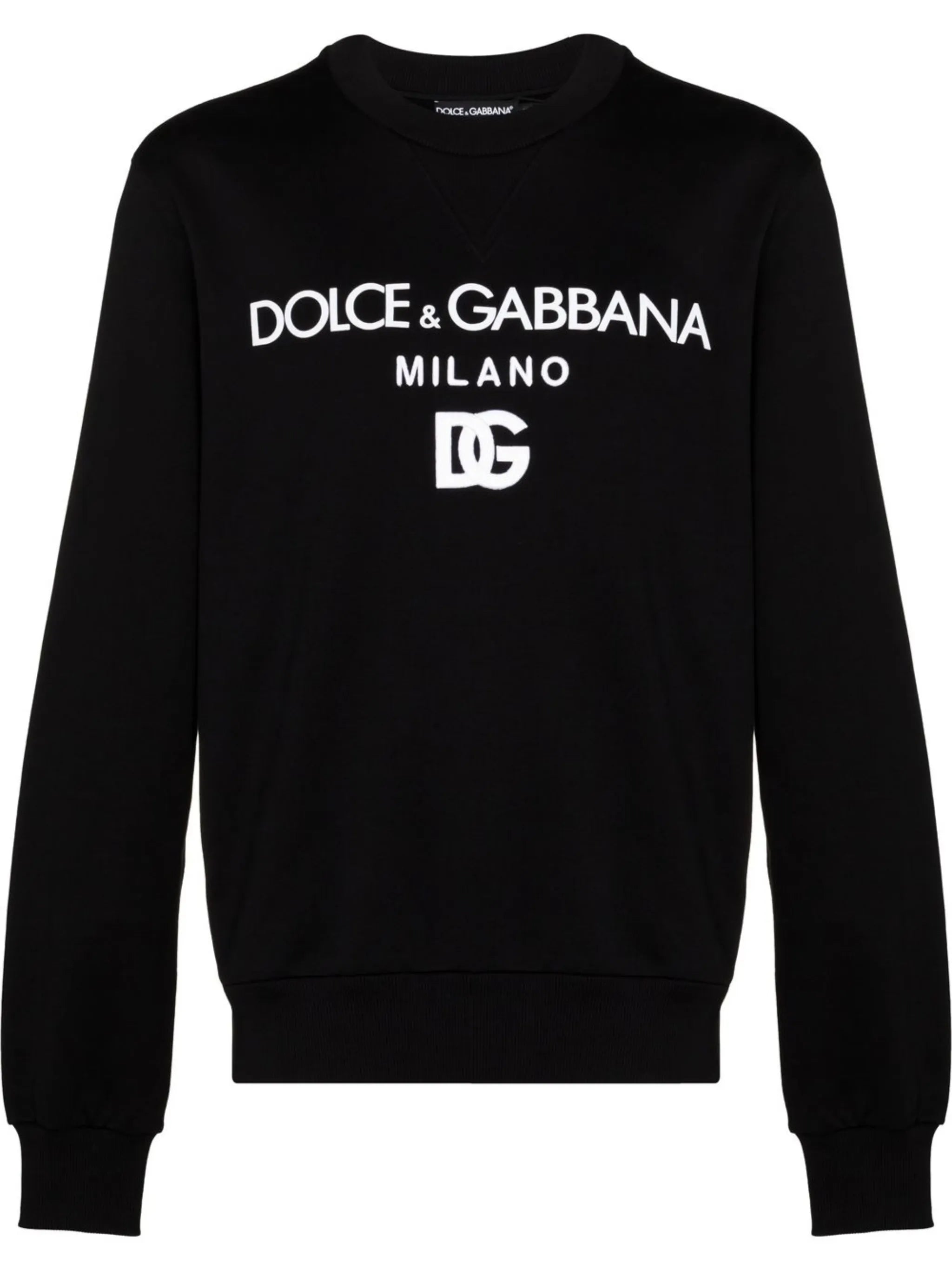 logo-embroidered cotton sweatshirt