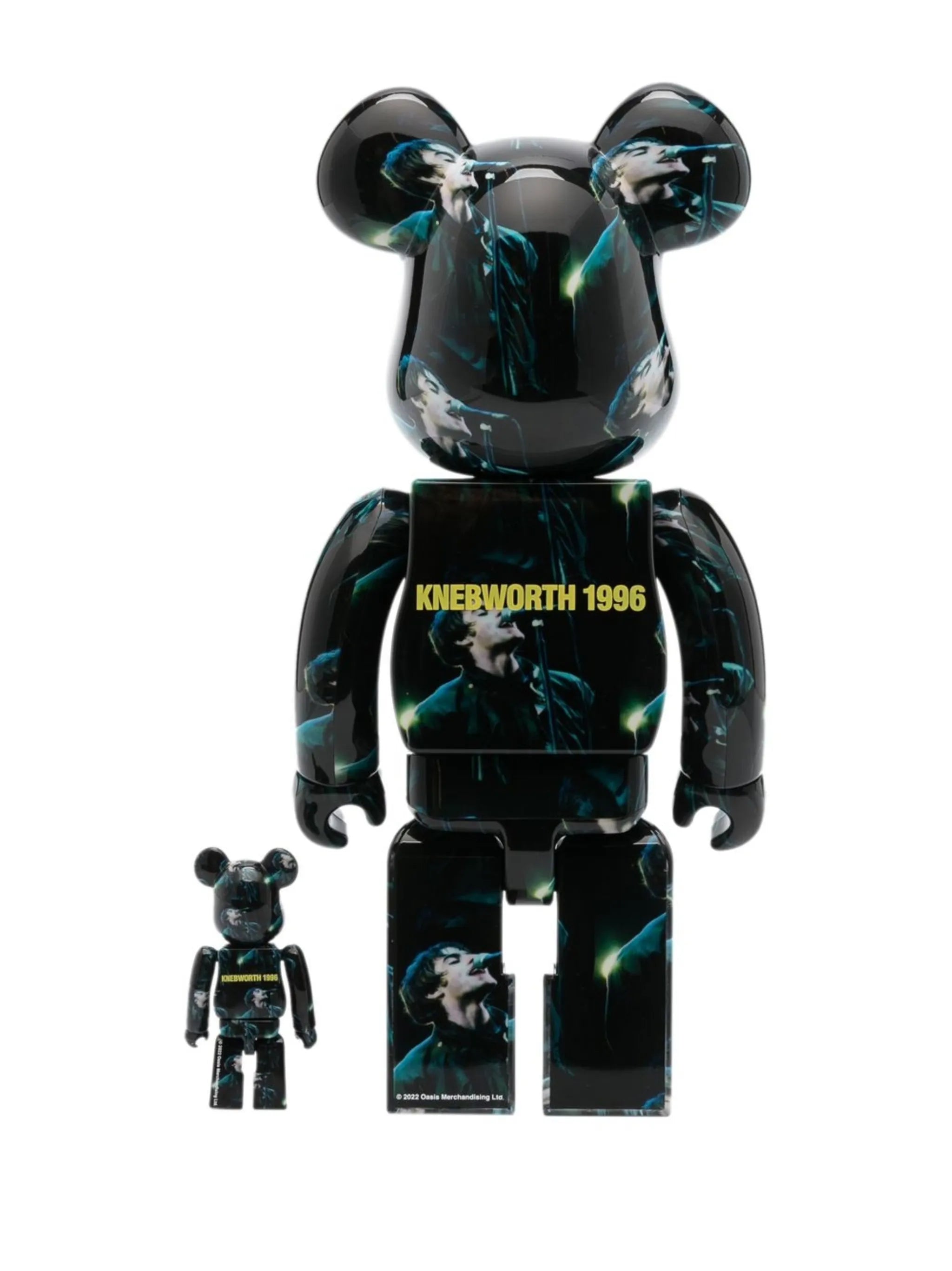 Oasis Knebworth 1996 BE@RBRICK 100% and 400% figure set