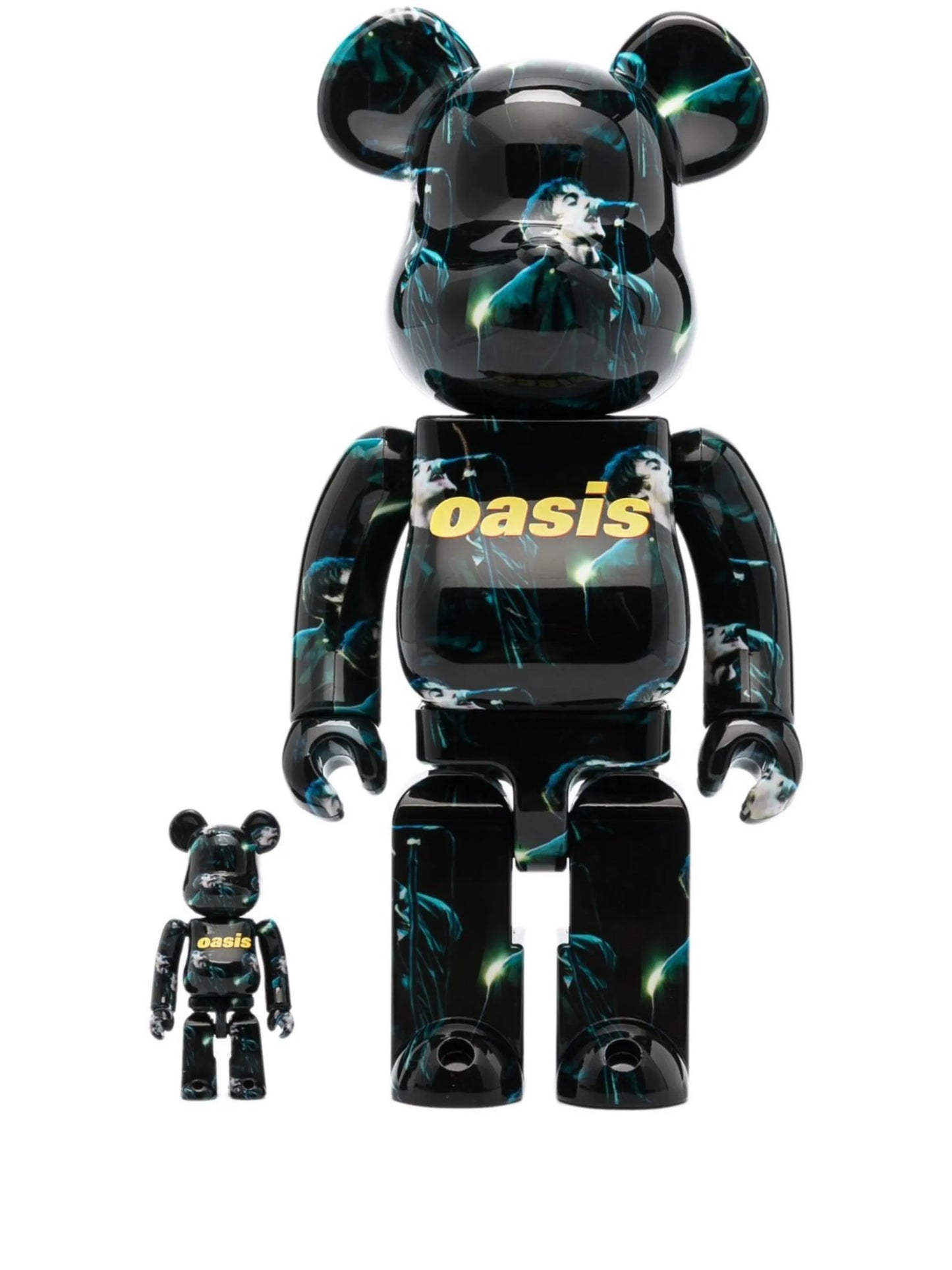 Oasis Knebworth 1996 BE@RBRICK 100% and 400% figure set