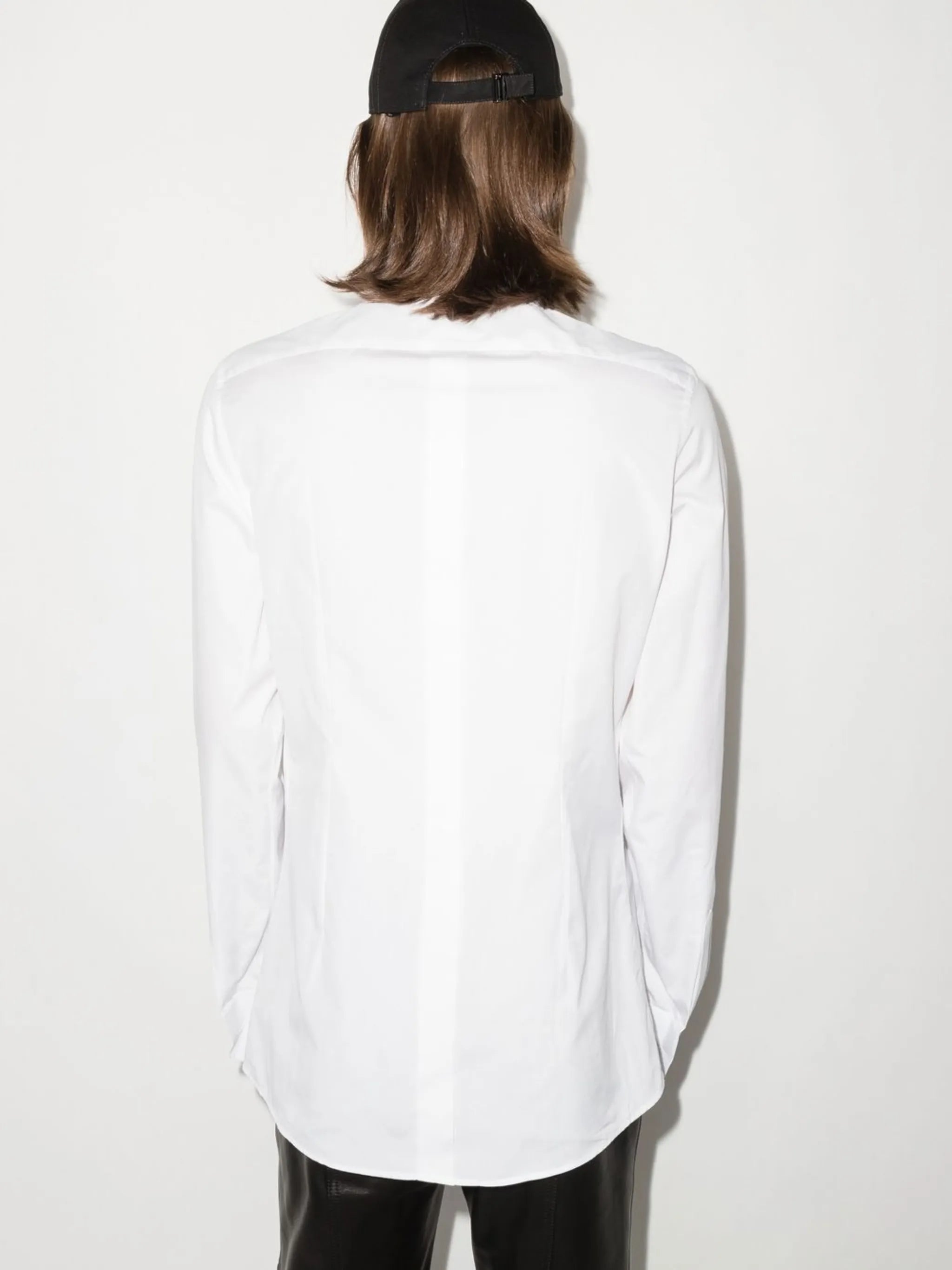 button-down poplin shirt