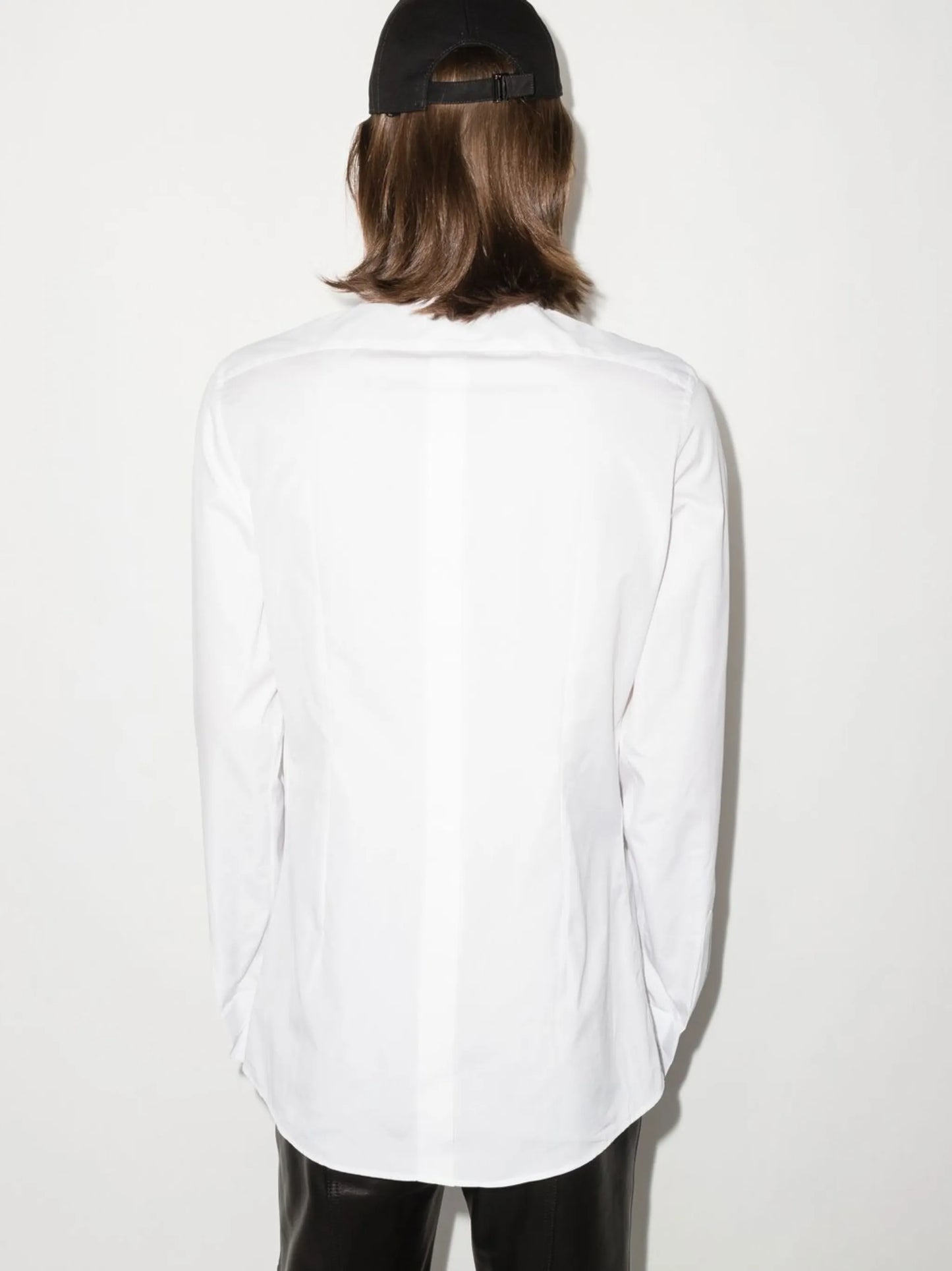 button-down poplin shirt