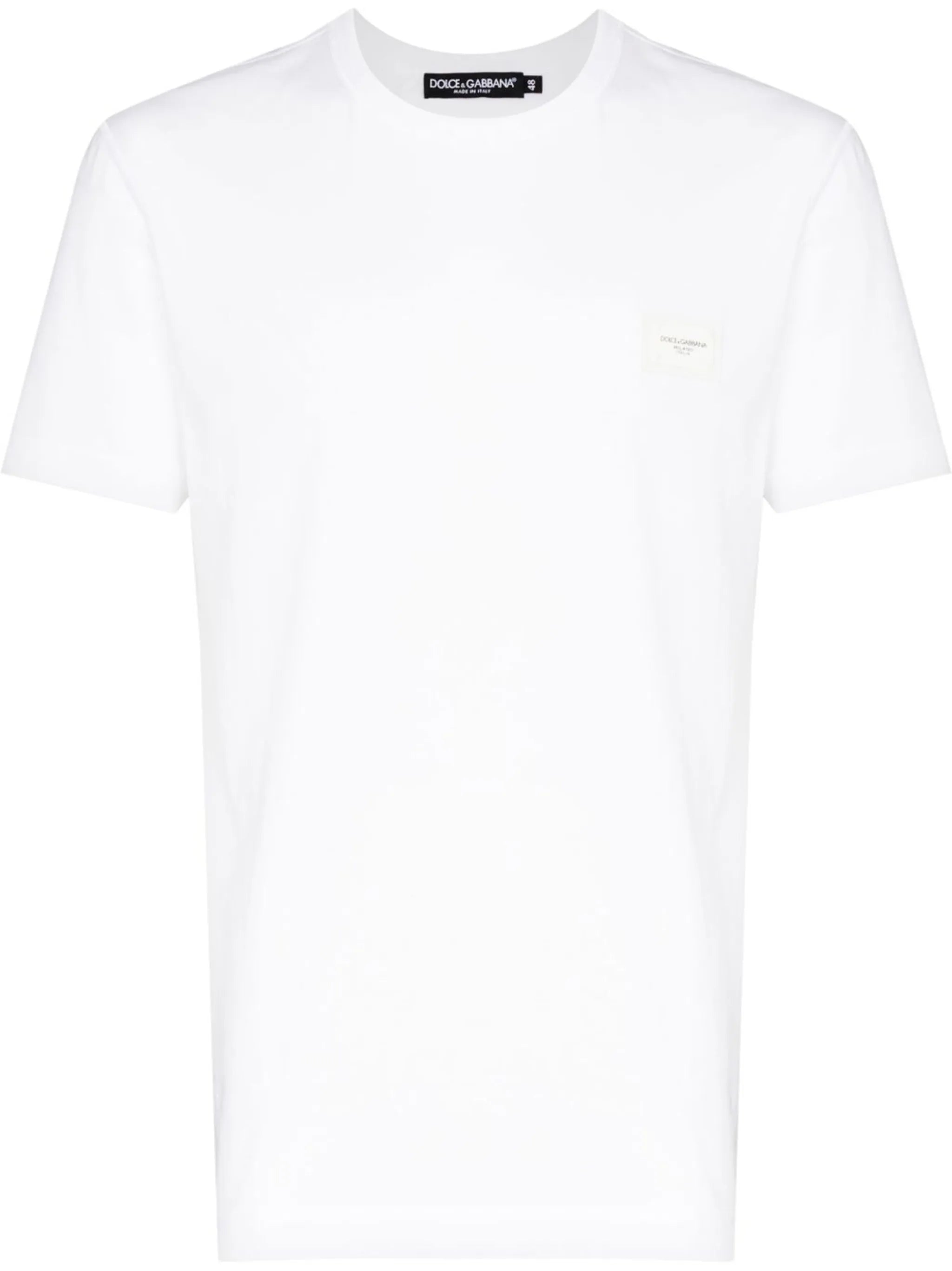 logo-tag cotton T-shirt