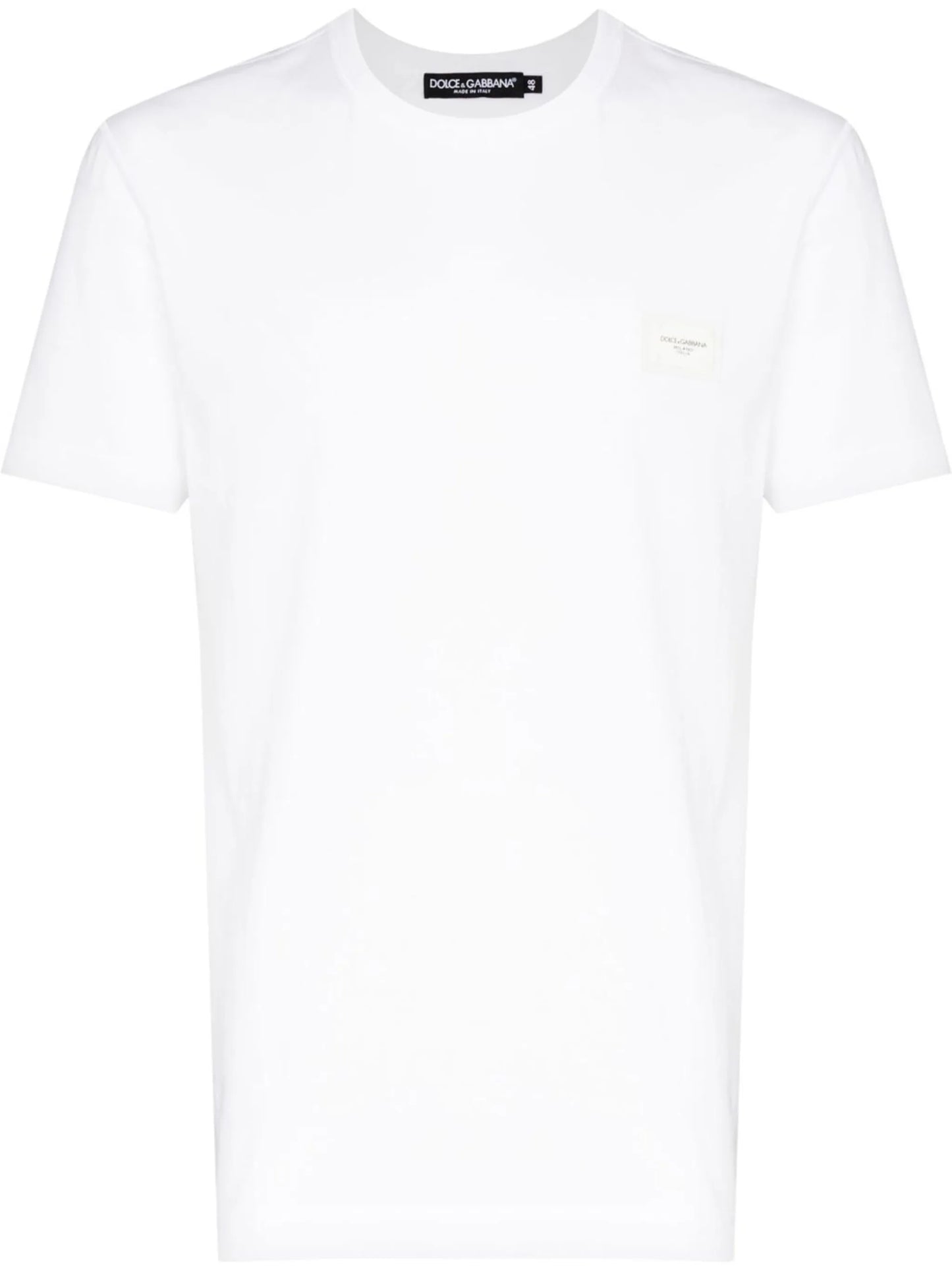 logo-tag cotton T-shirt