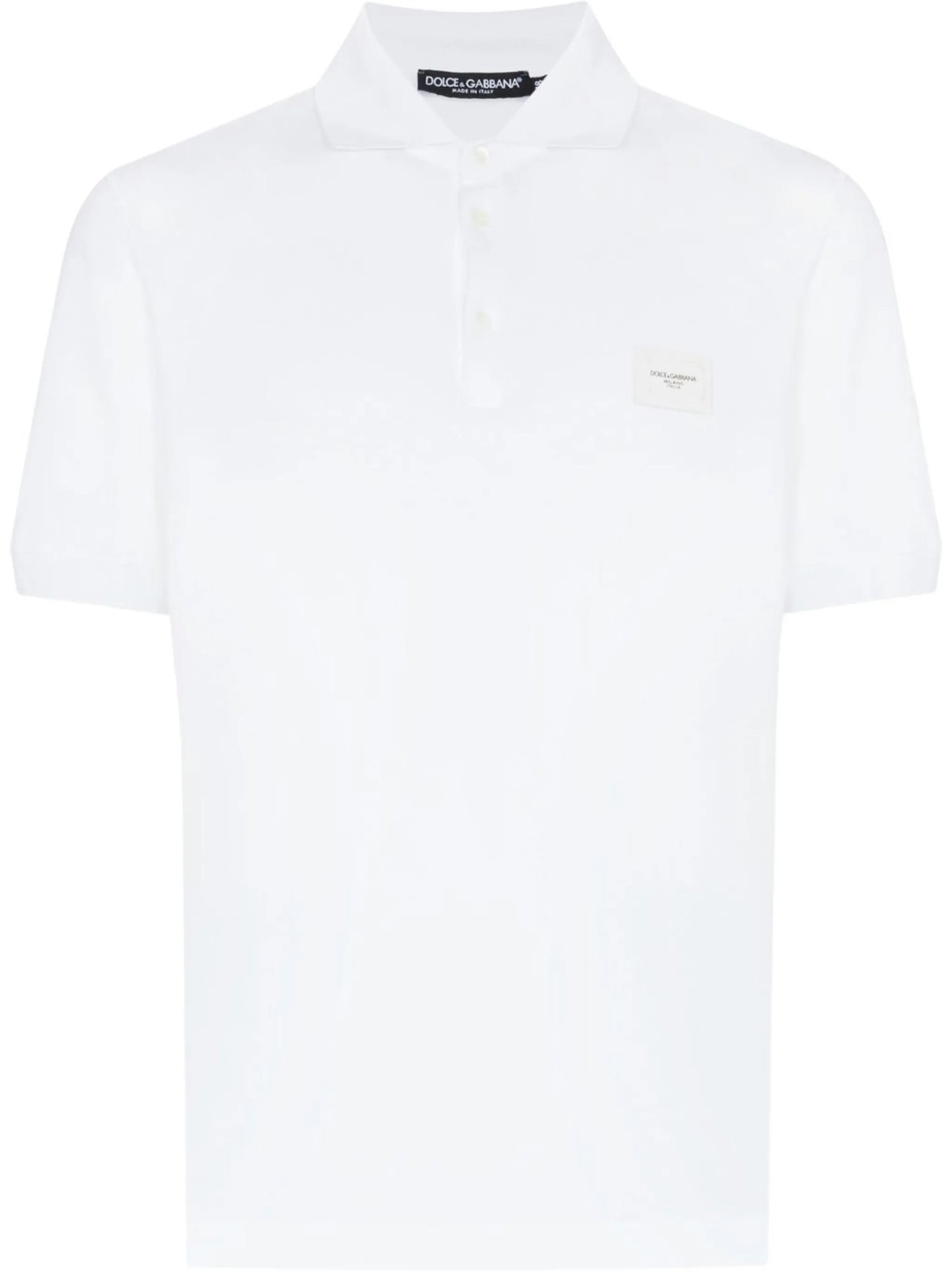 logo plaque polo shirt