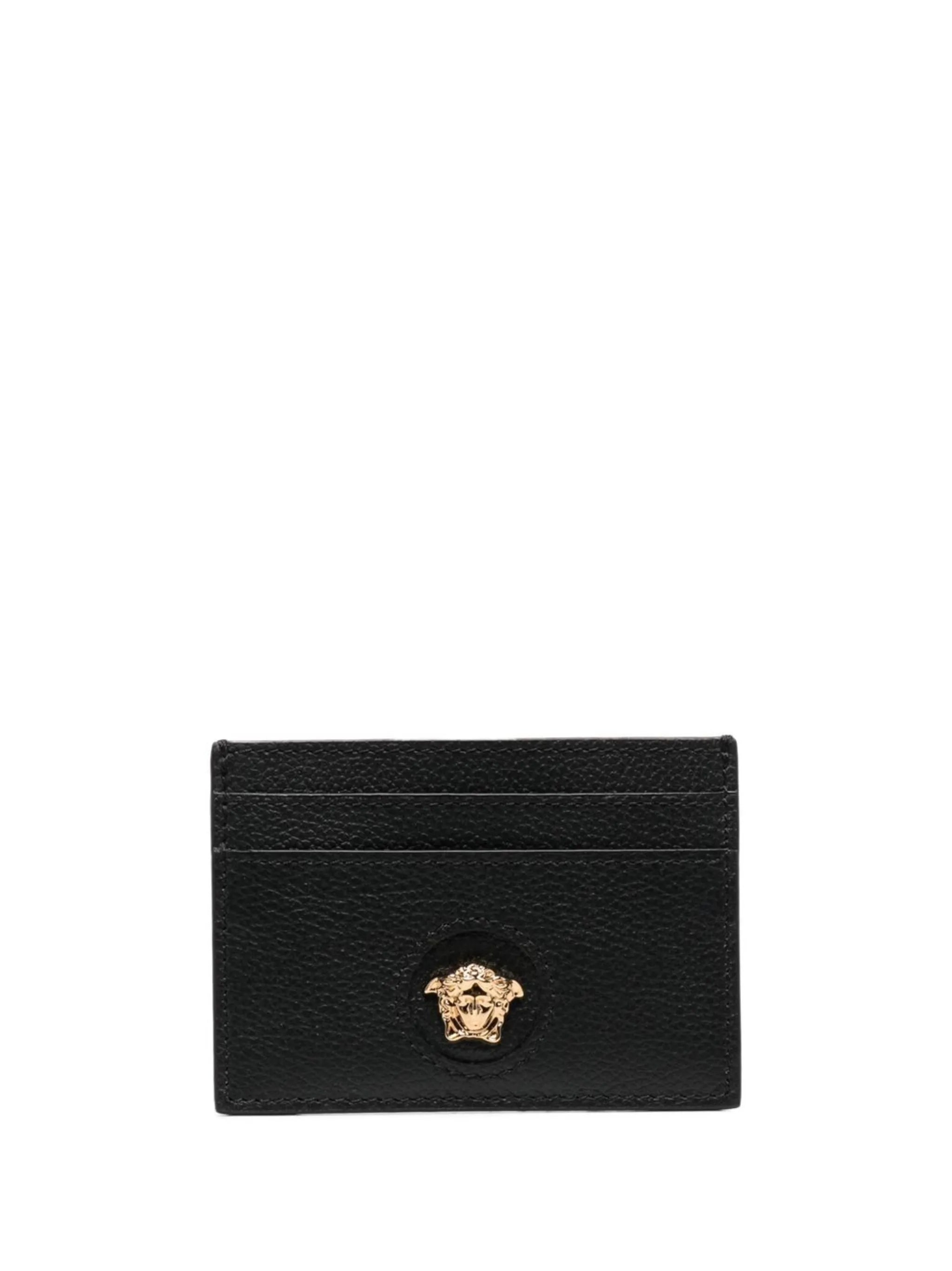 La Medusa leather cardholder