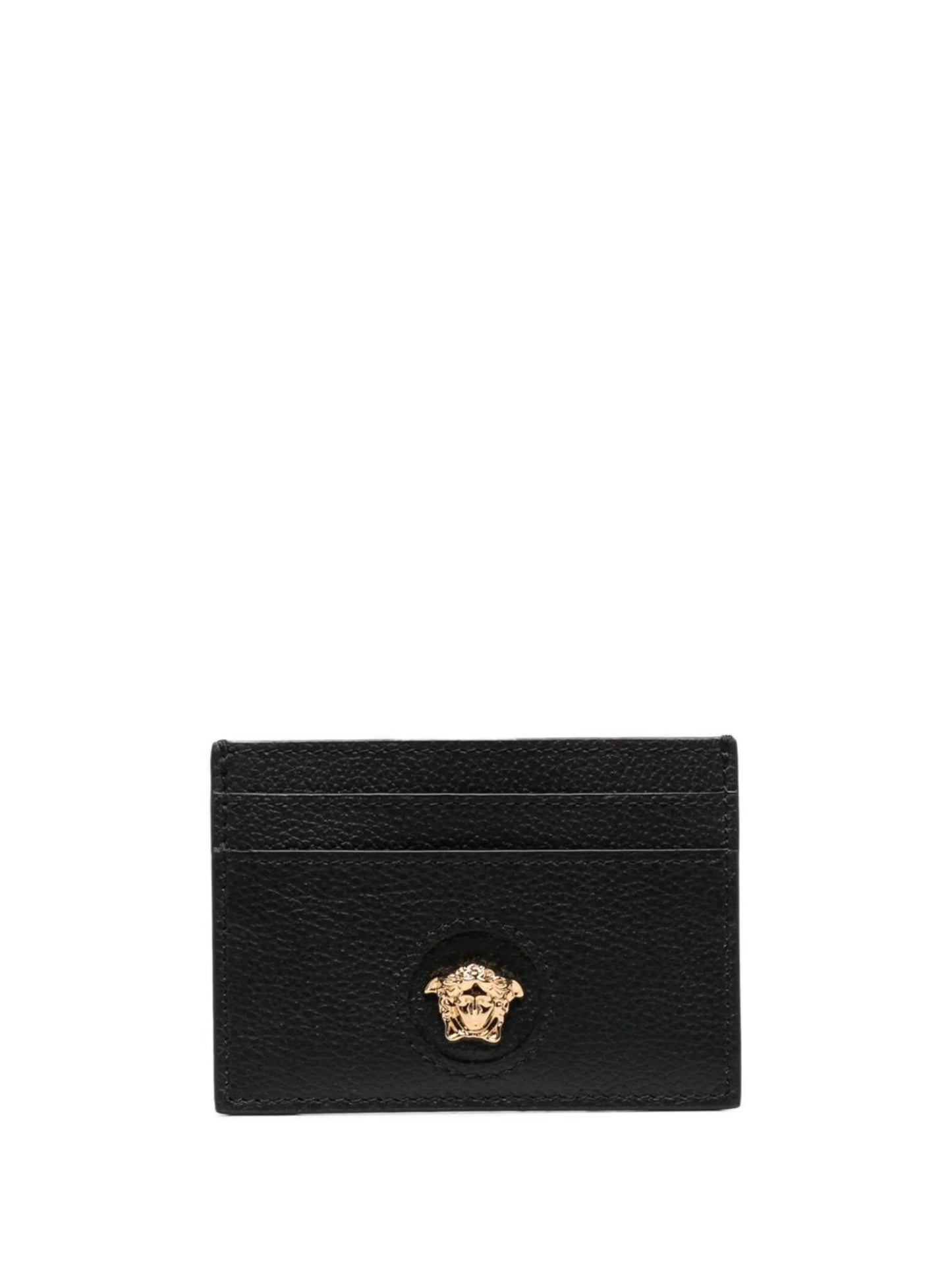 La Medusa leather cardholder