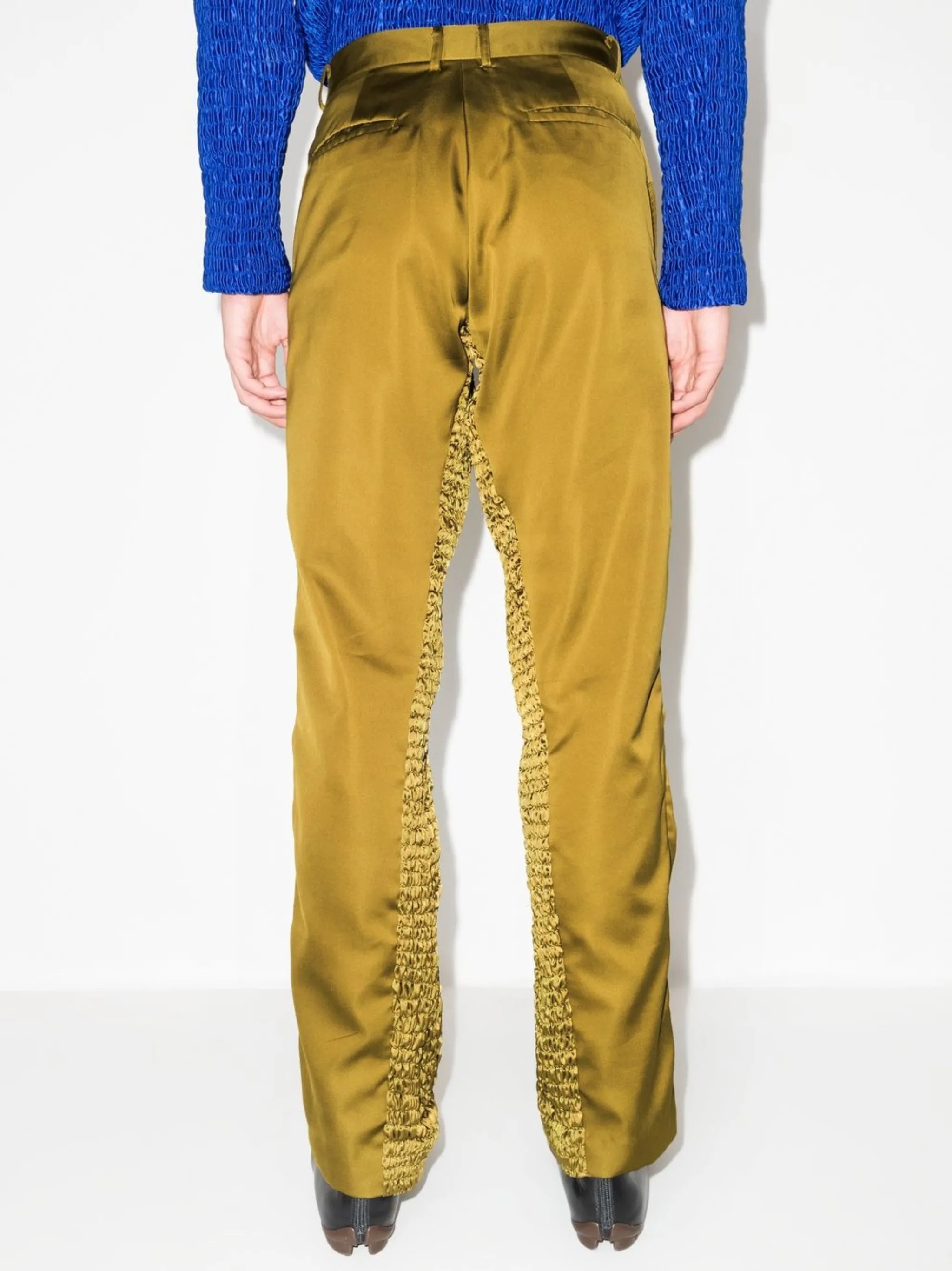 x Brown Focus 2 shirred trousers