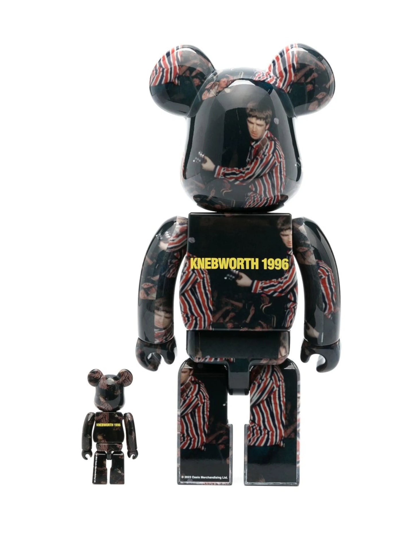 Be@rbrick Oasis Knebworth 1996 figure set