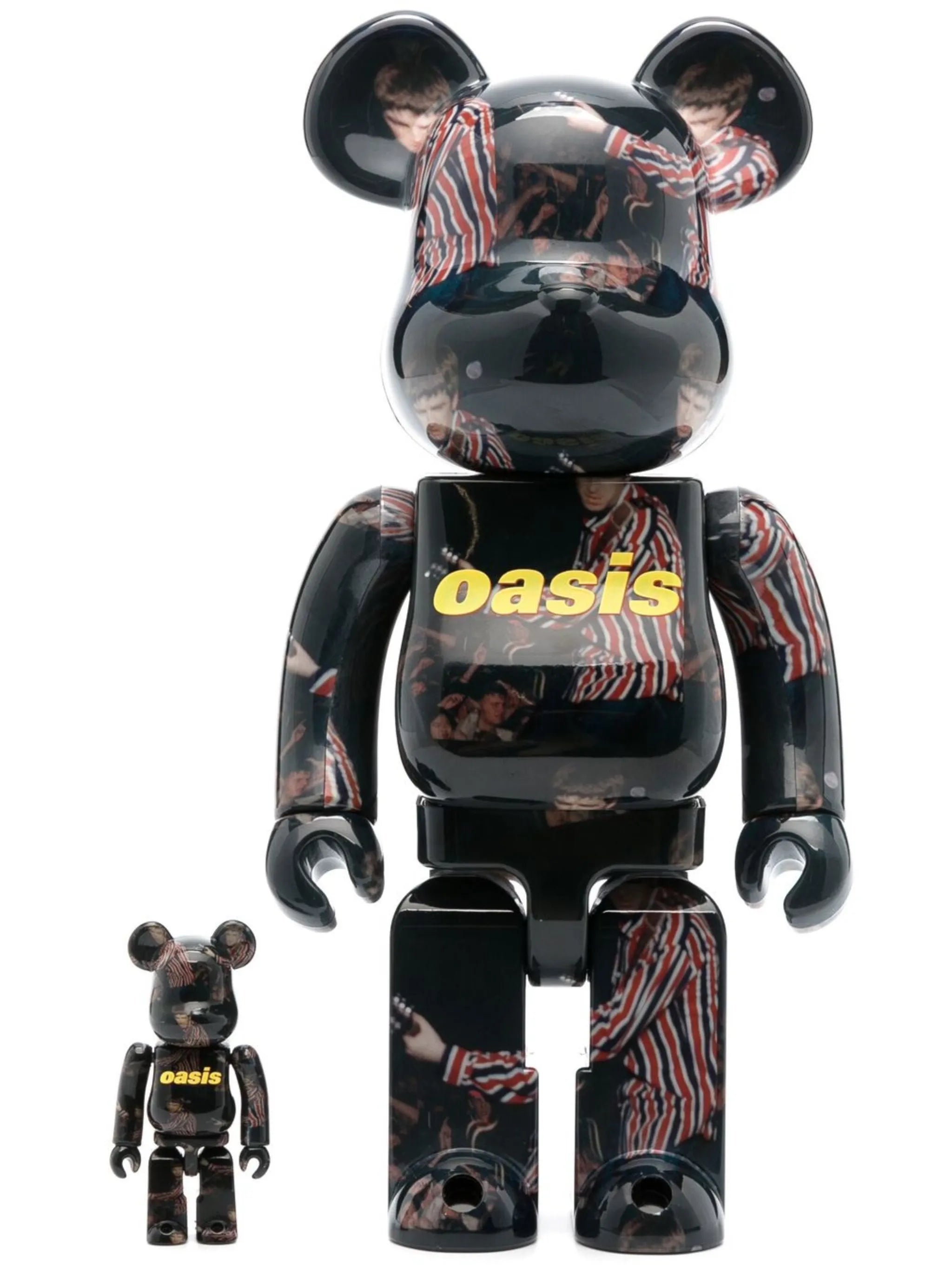 Be@rbrick Oasis Knebworth 1996 figure set