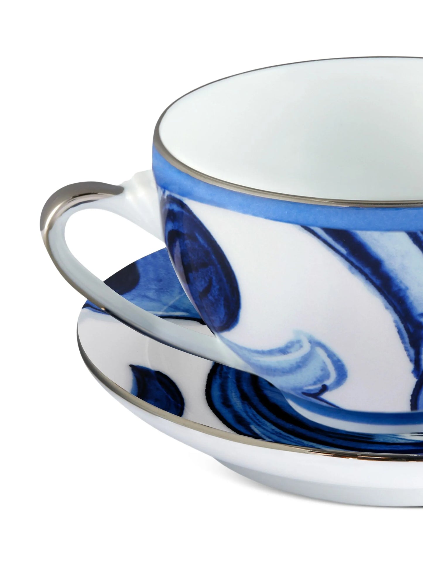 Blu Mediterraneo porcelain tea set