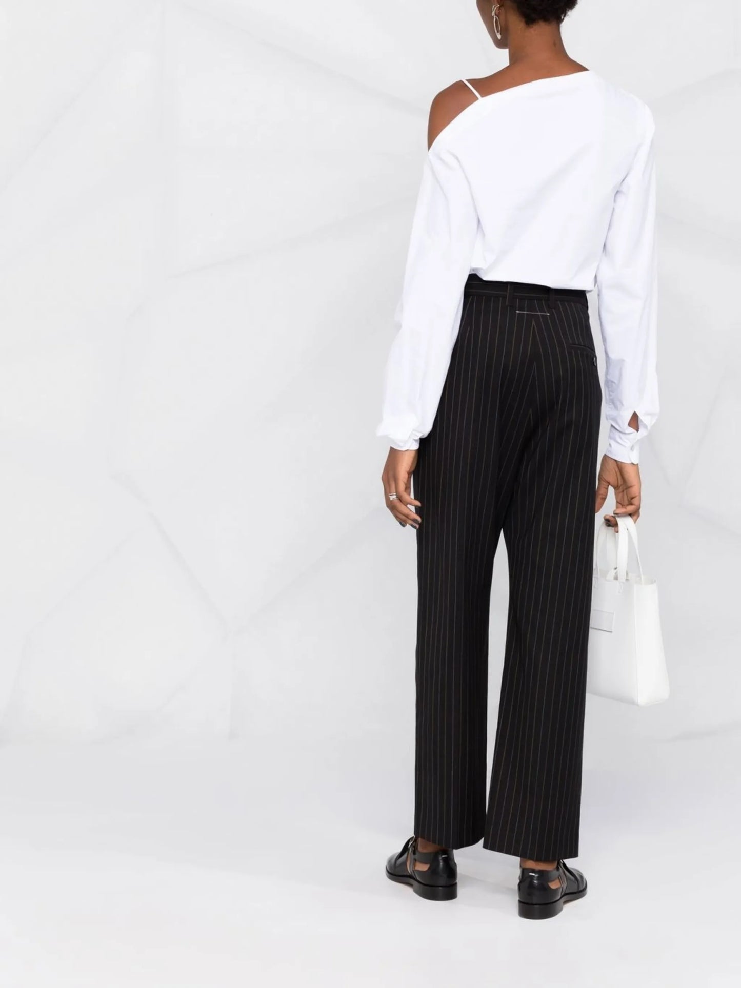 striped cargo trousers