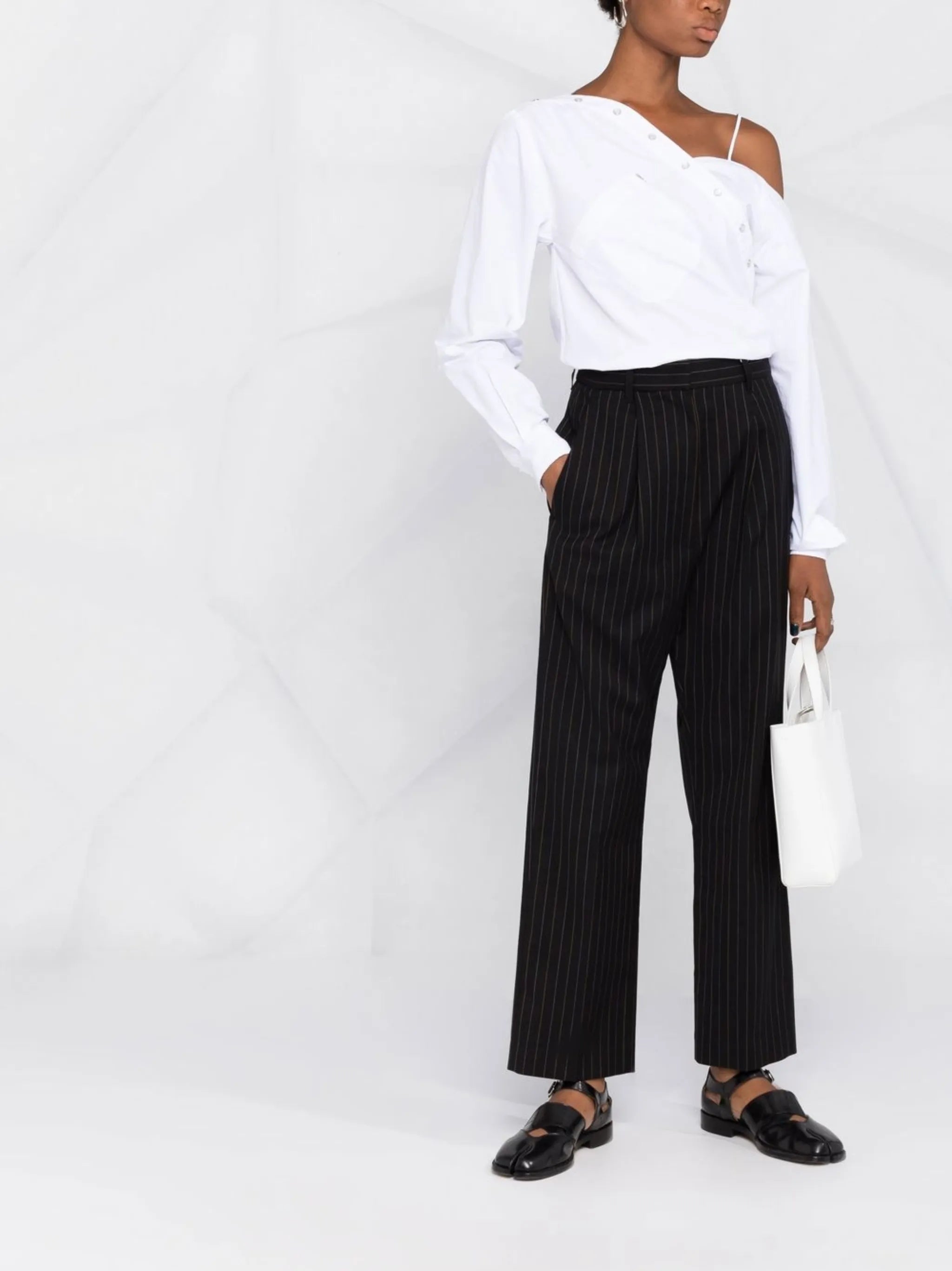 striped cargo trousers