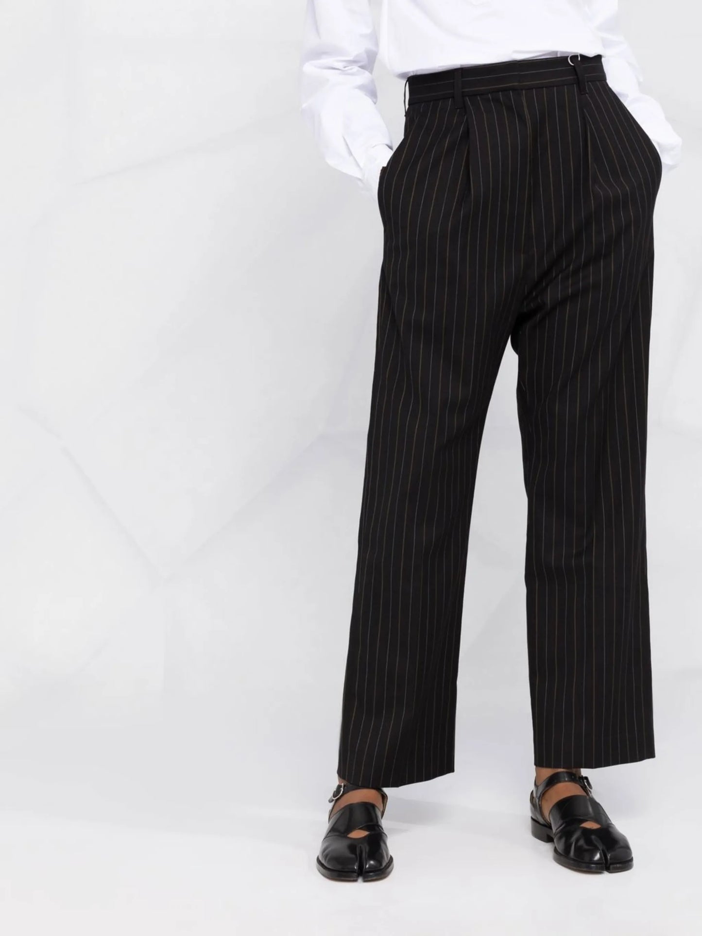 striped cargo trousers