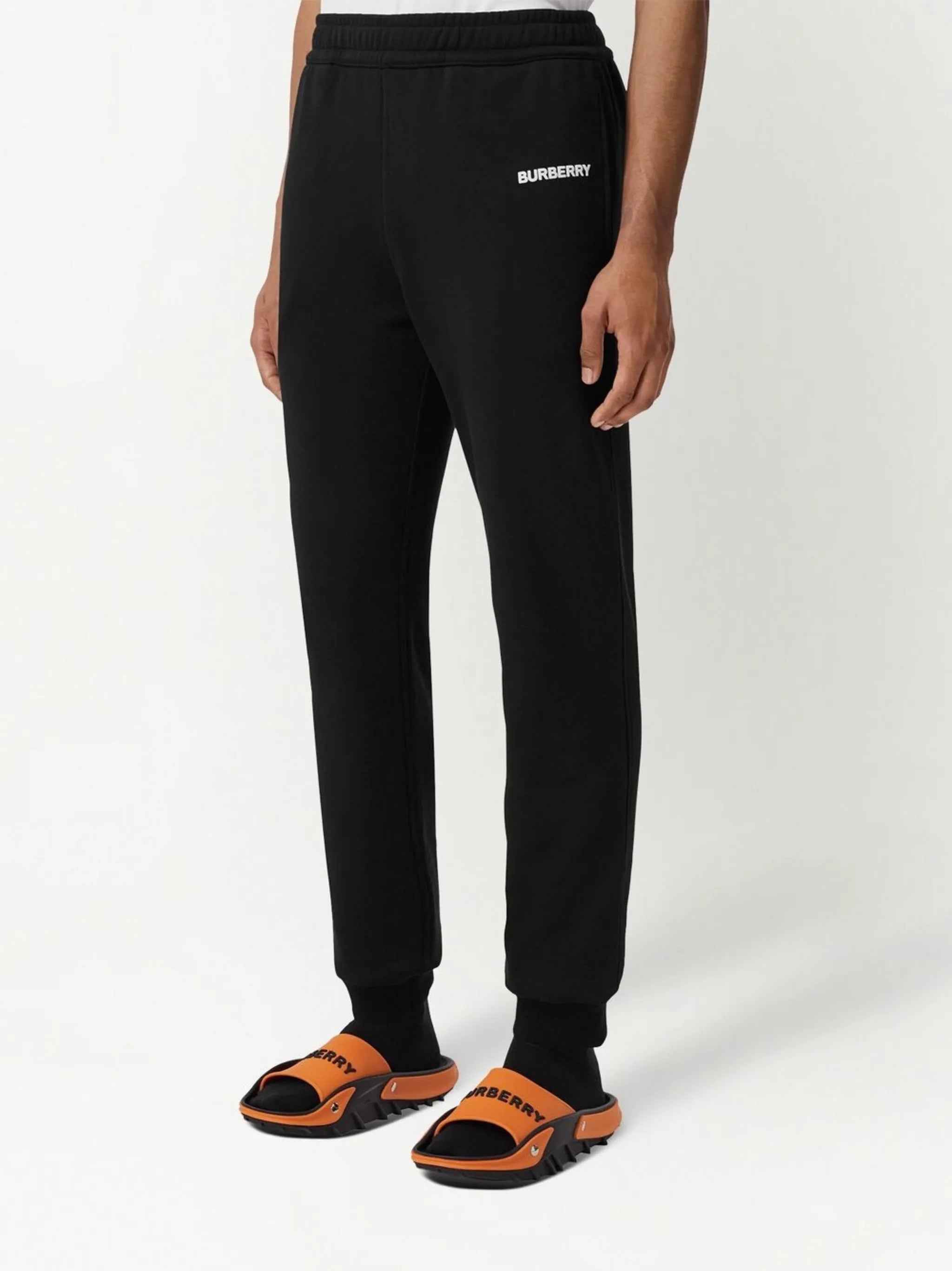 logo-print track pants