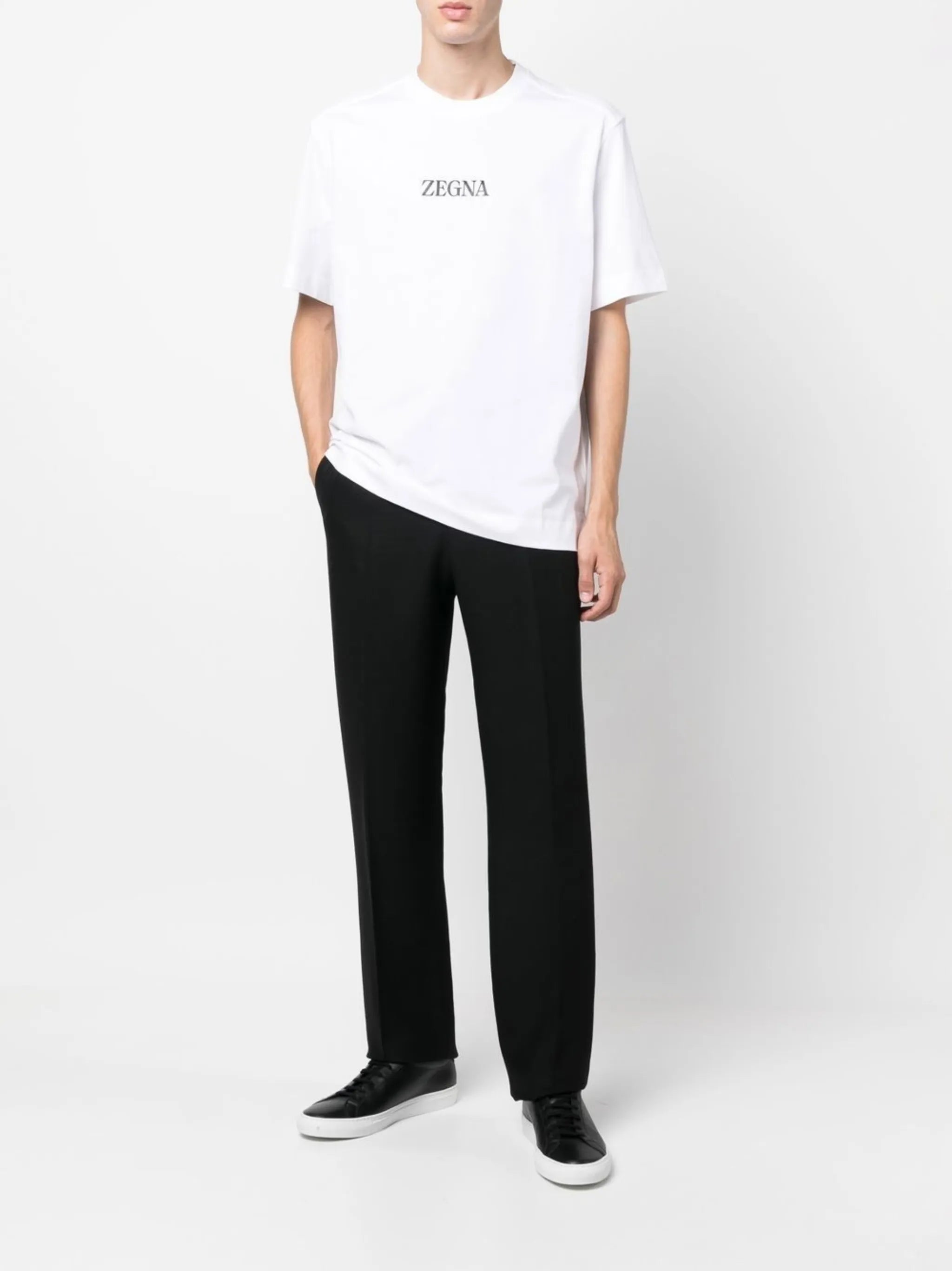 white #UseTheExisting™ cotton T-shirt
