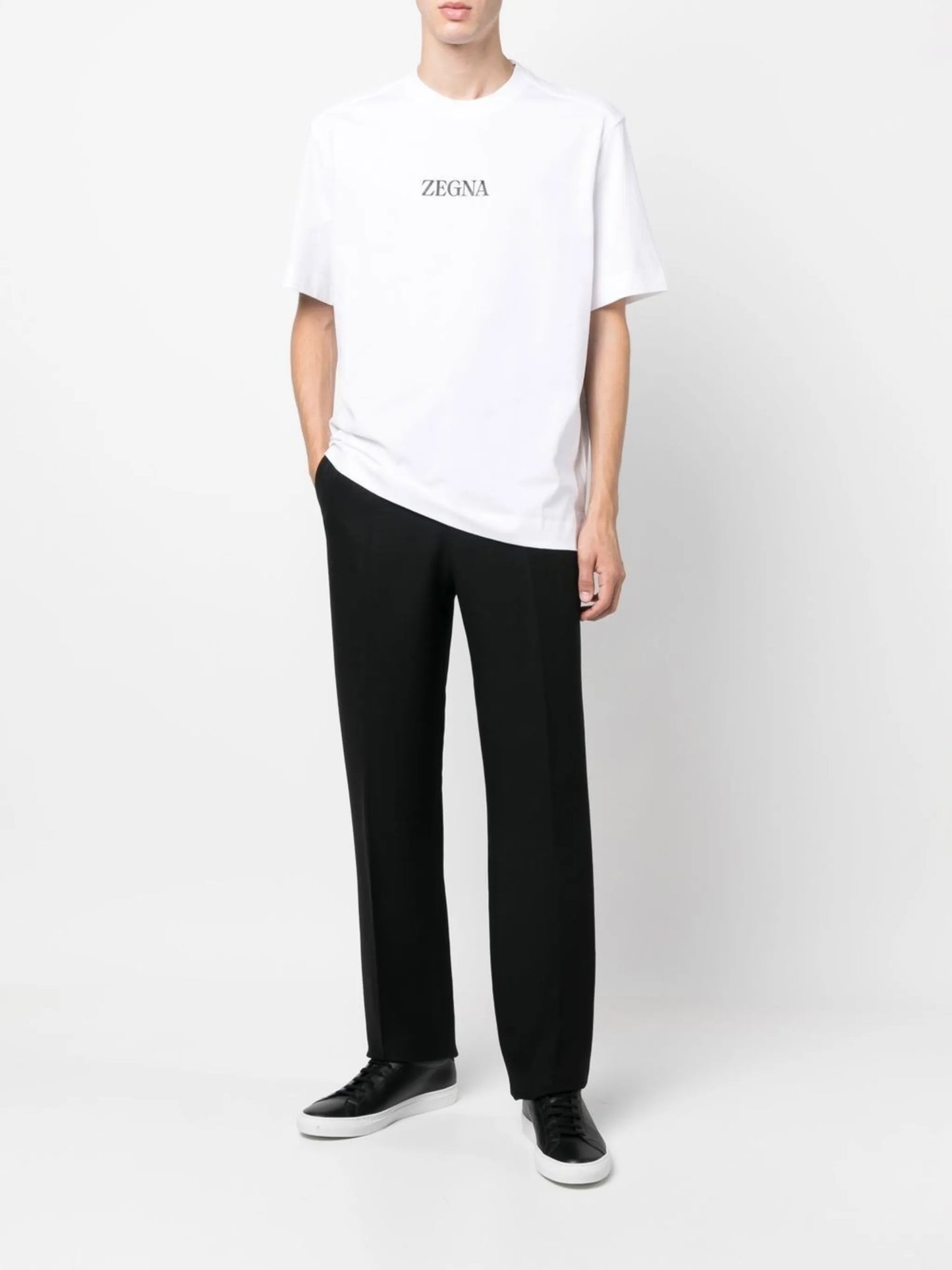 logo-print crew-neck T-shirt