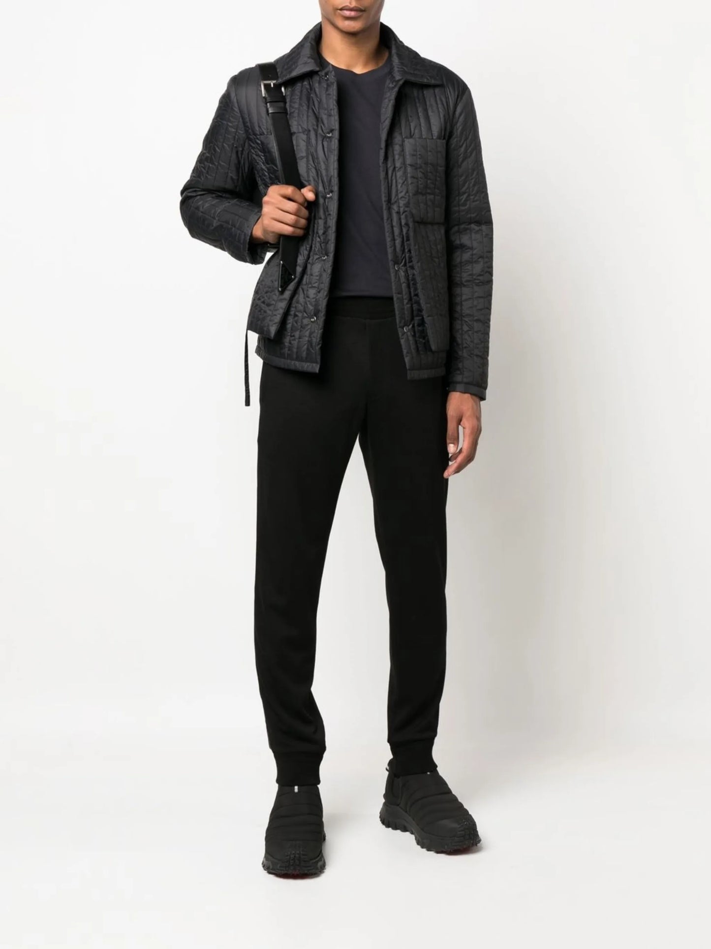 slim-fit TECHMERINO™ wool track pants