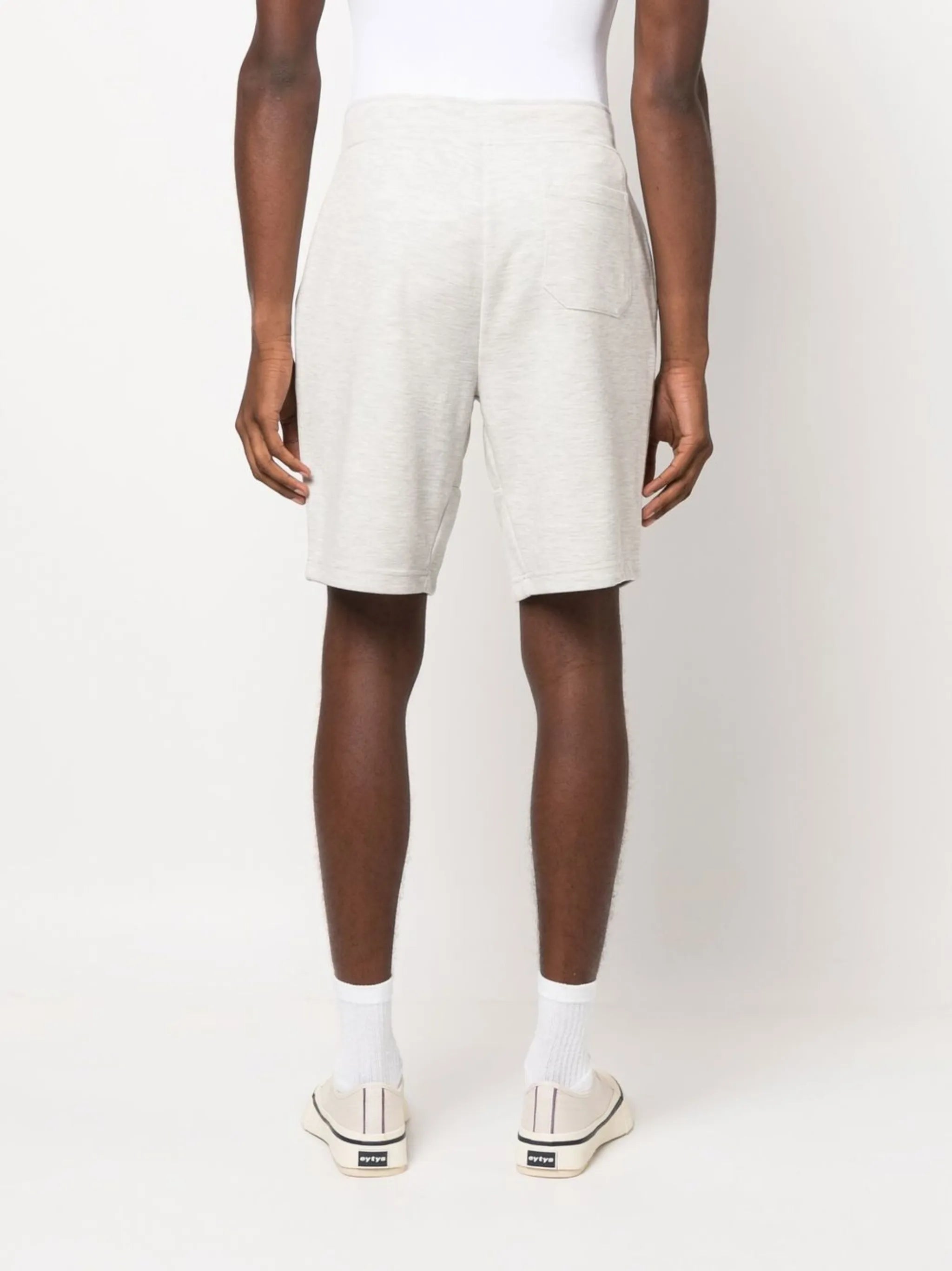 logo-embroidered track shorts