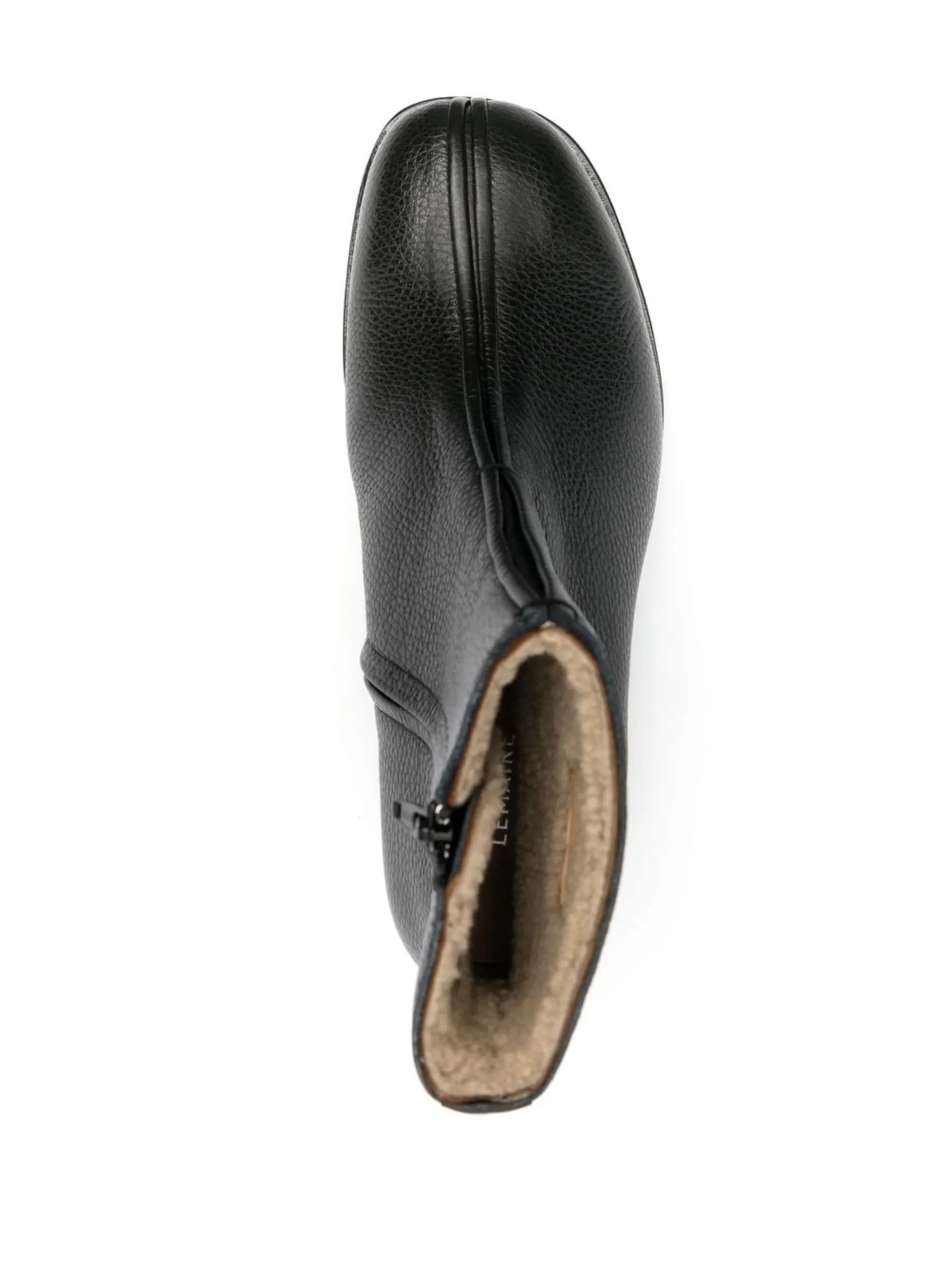 shearling-lined ankle boots