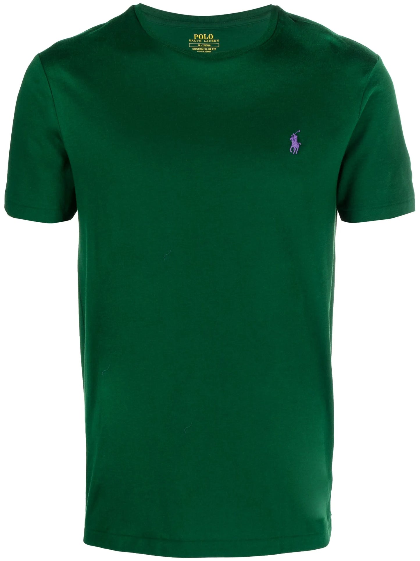 logo-embroidered cotton T-shirt