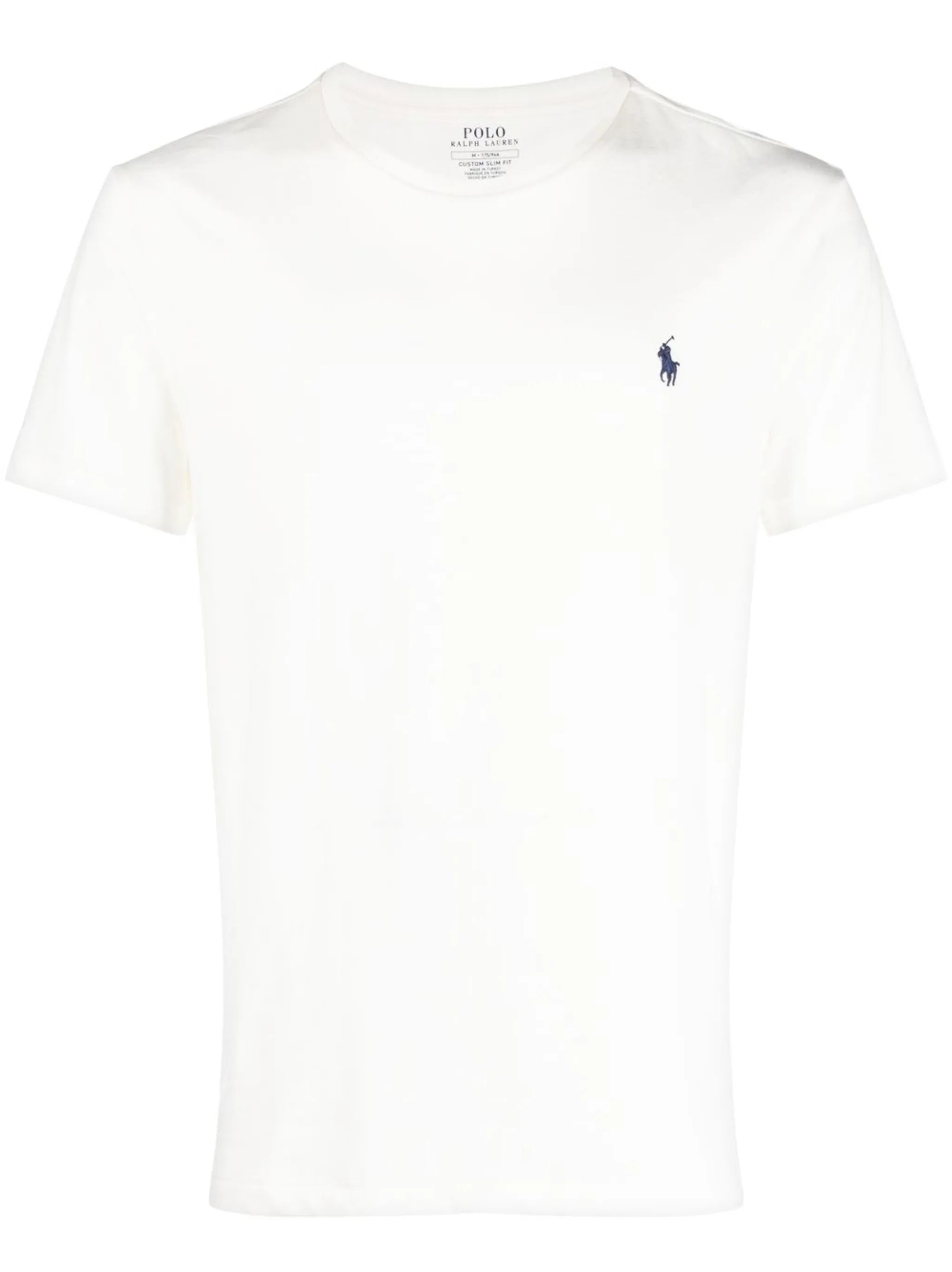 logo-embroidered T-shirt