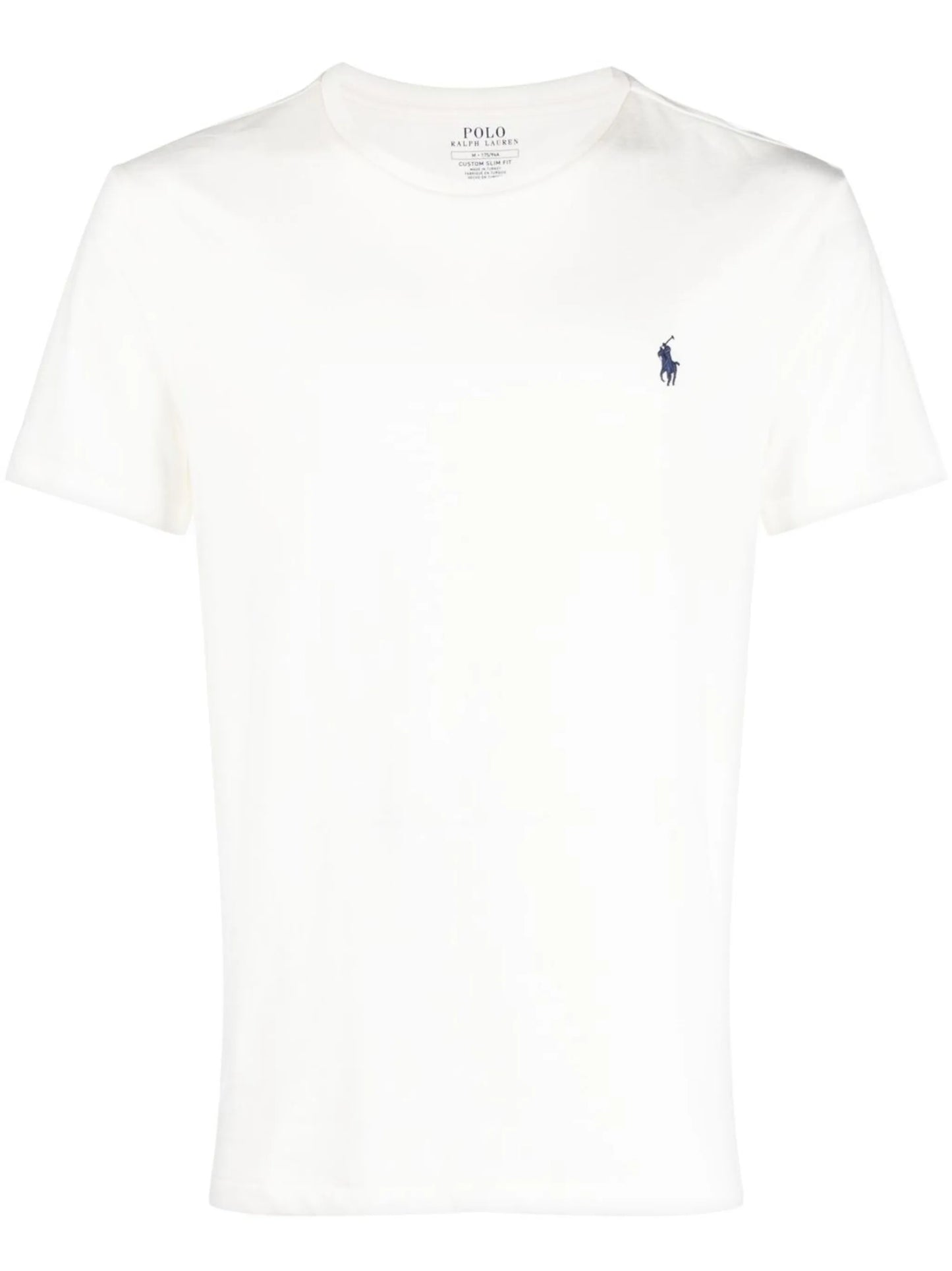 logo-embroidered T-shirt