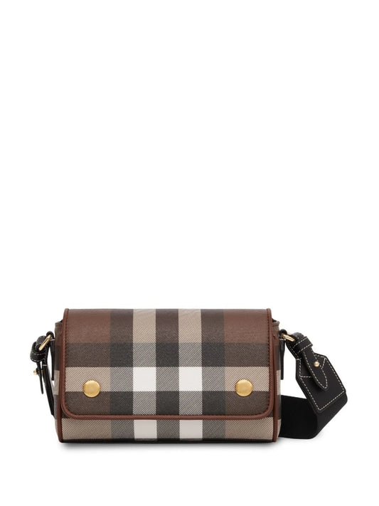 check-pattern mini bag