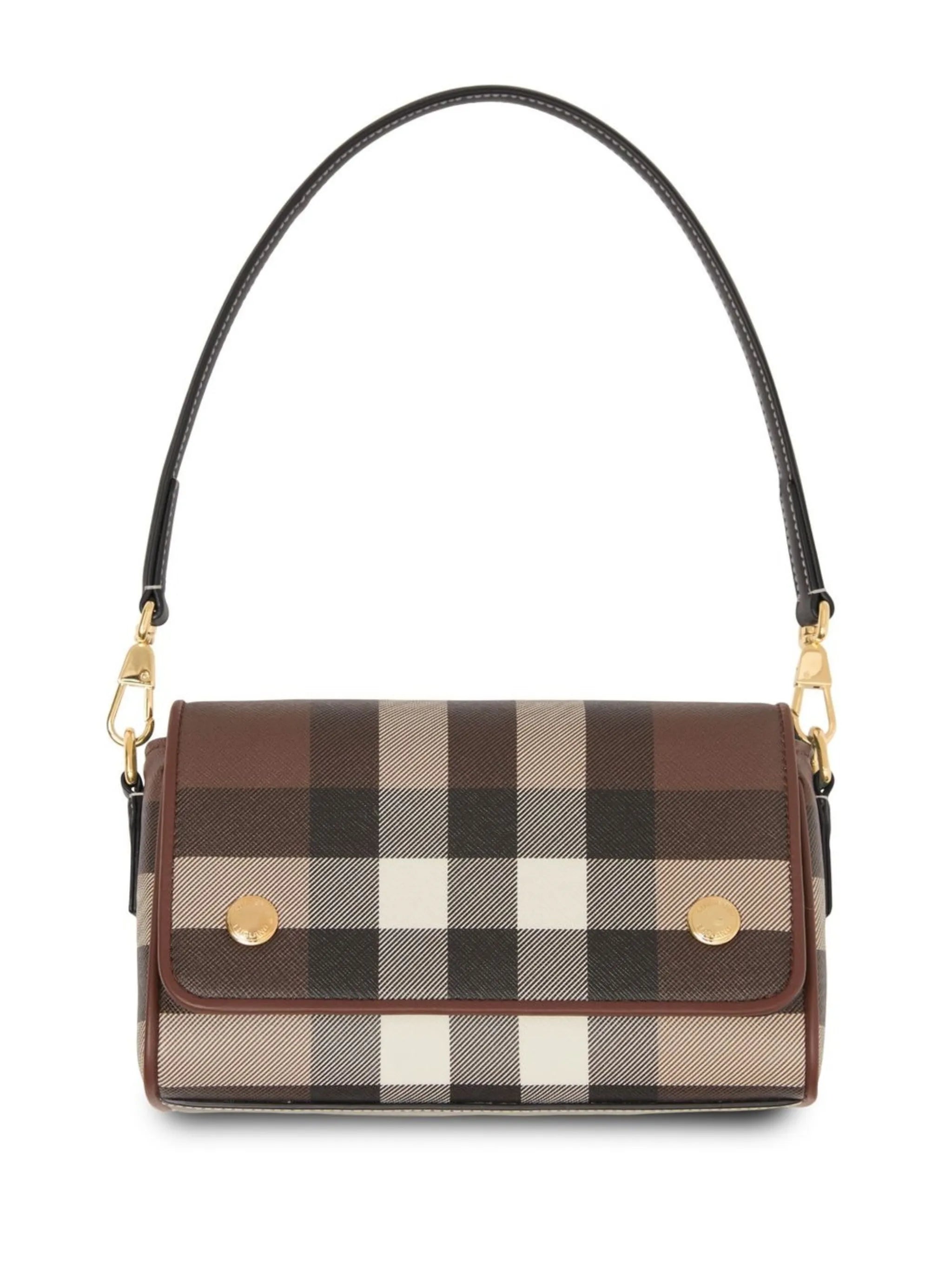 check-pattern mini bag