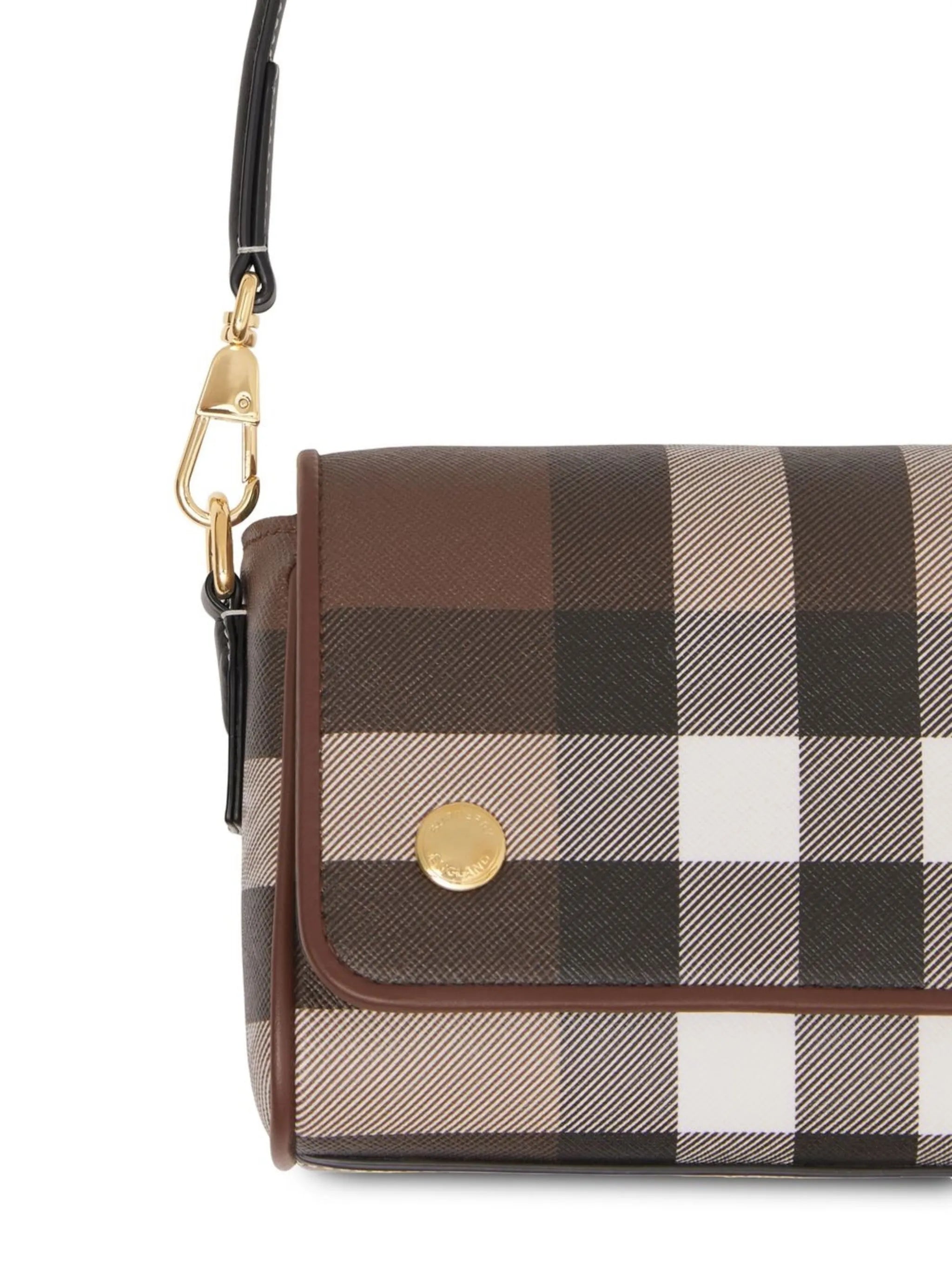 check-pattern mini bag