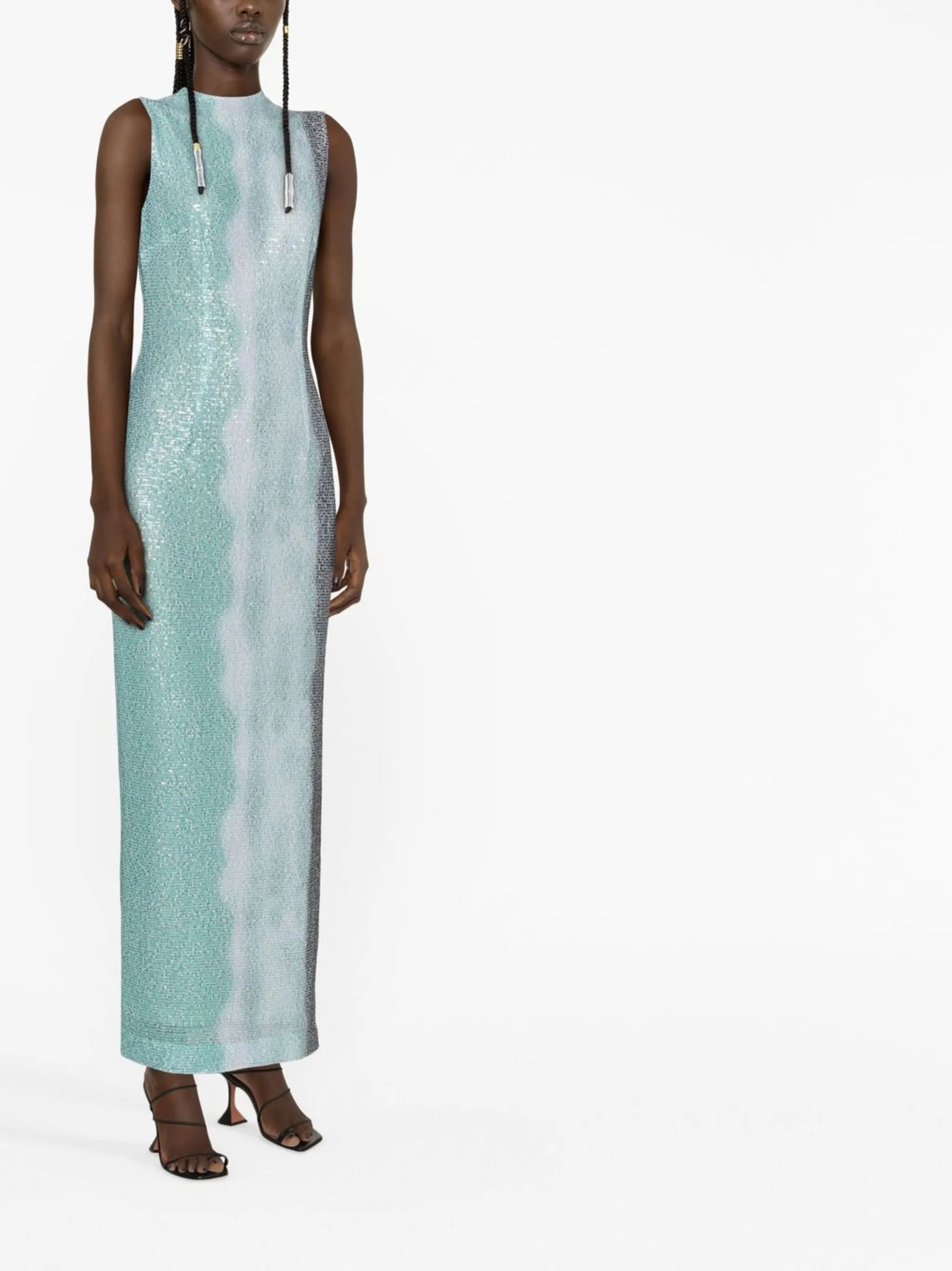 Mira sequinned maxi dress