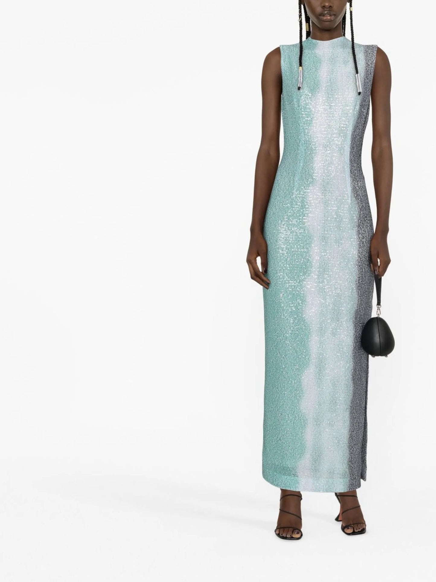 Mira sequinned maxi dress