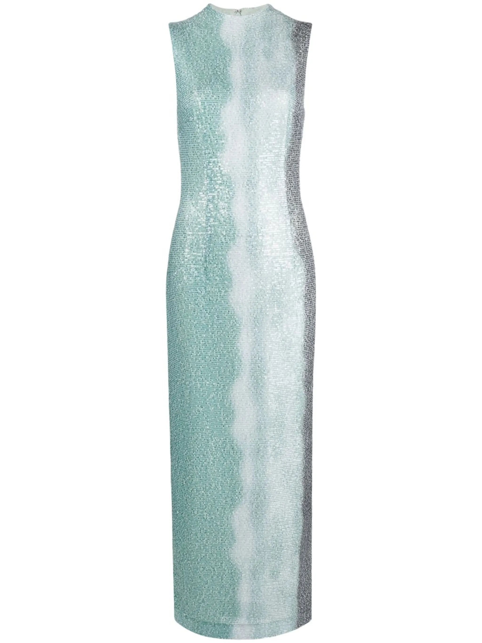 Mira sequinned maxi dress