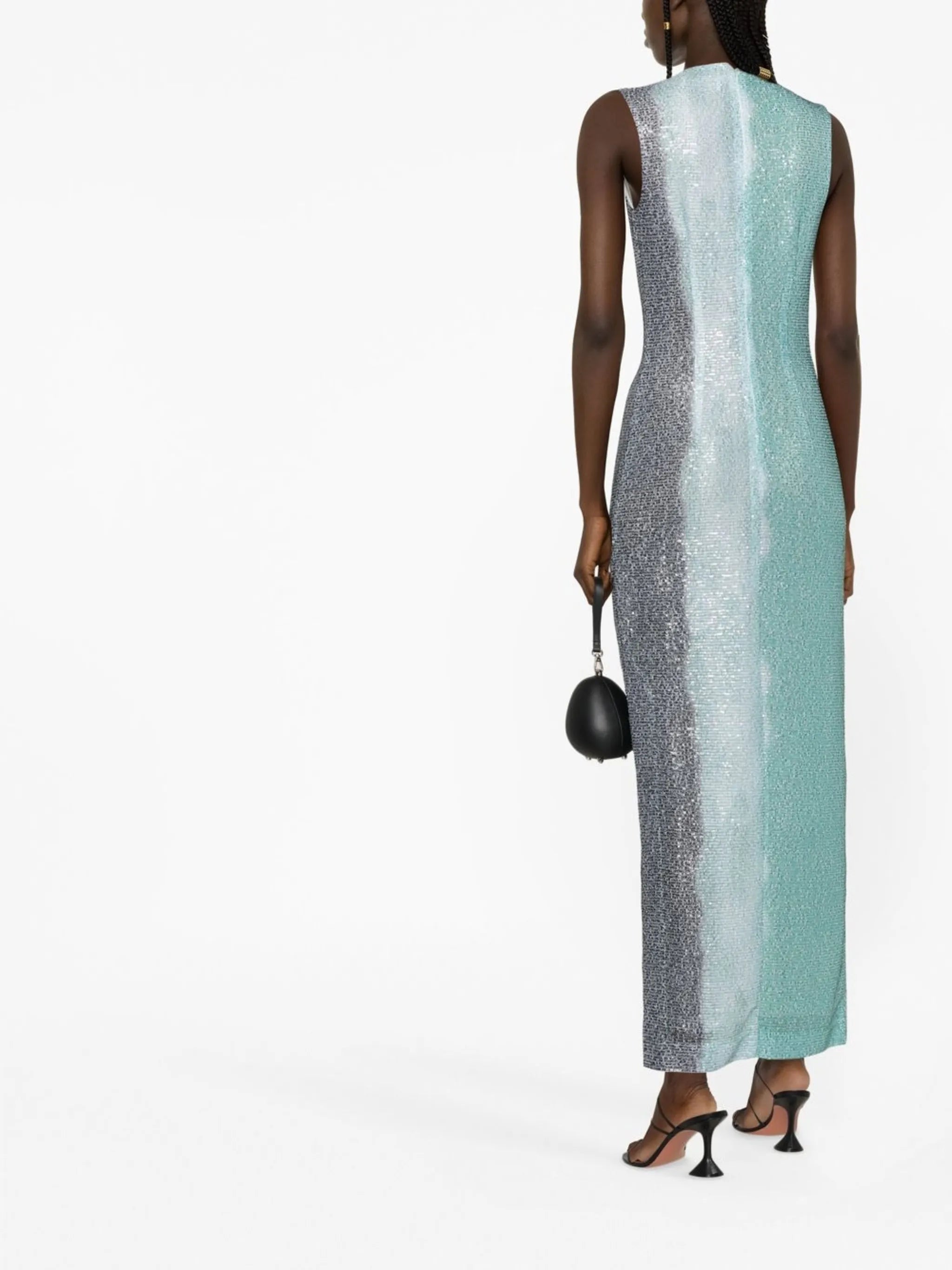 Mira sequinned maxi dress