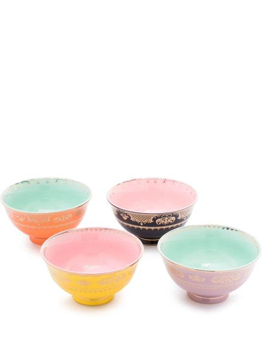 Grandpa porcelain bowls (set of four)