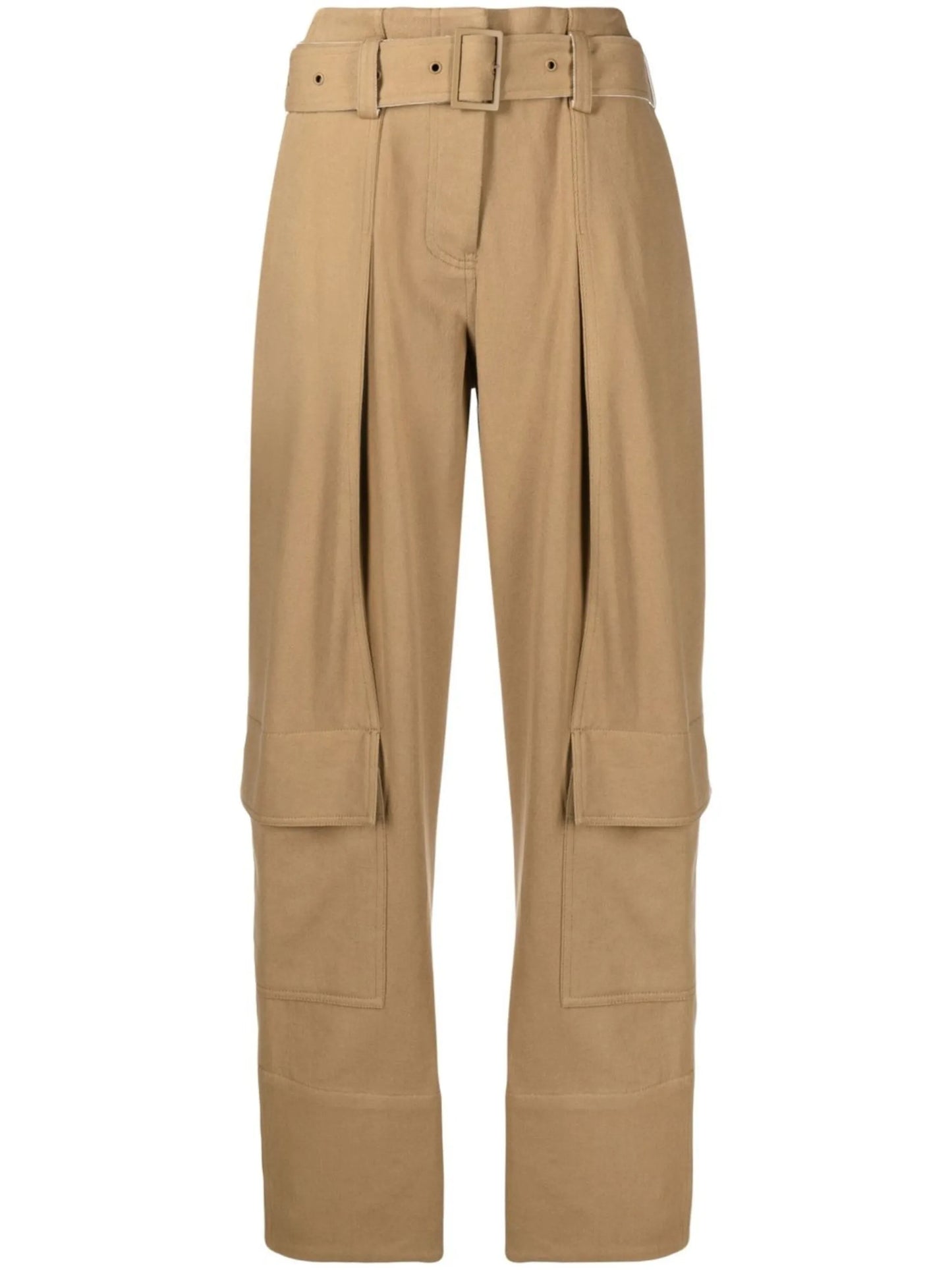tapered-leg cargo trousers