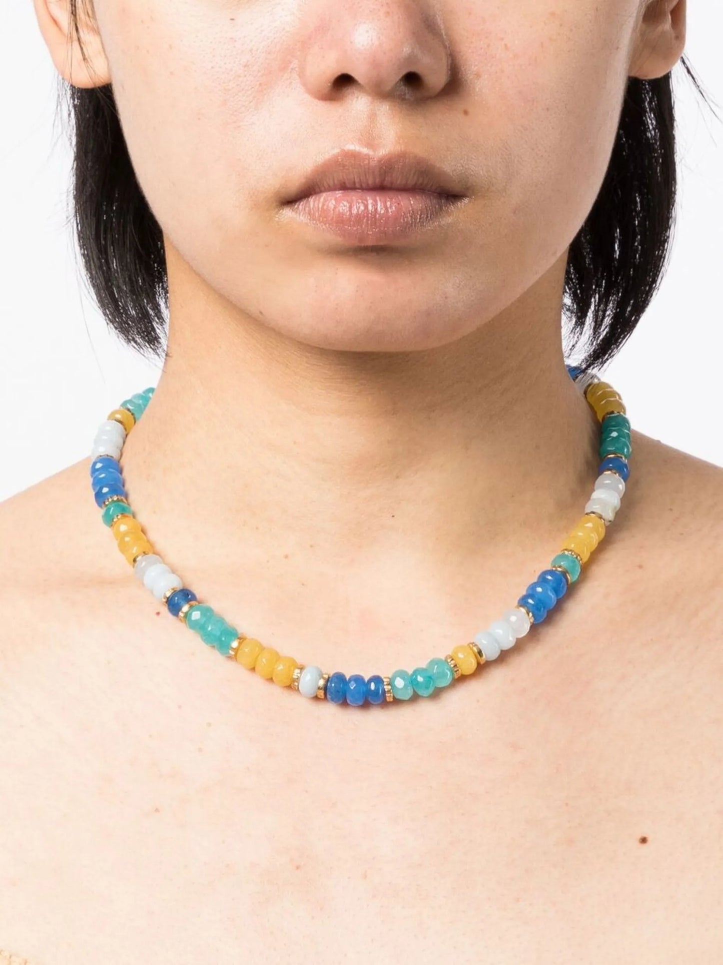 gemstone-bead necklace