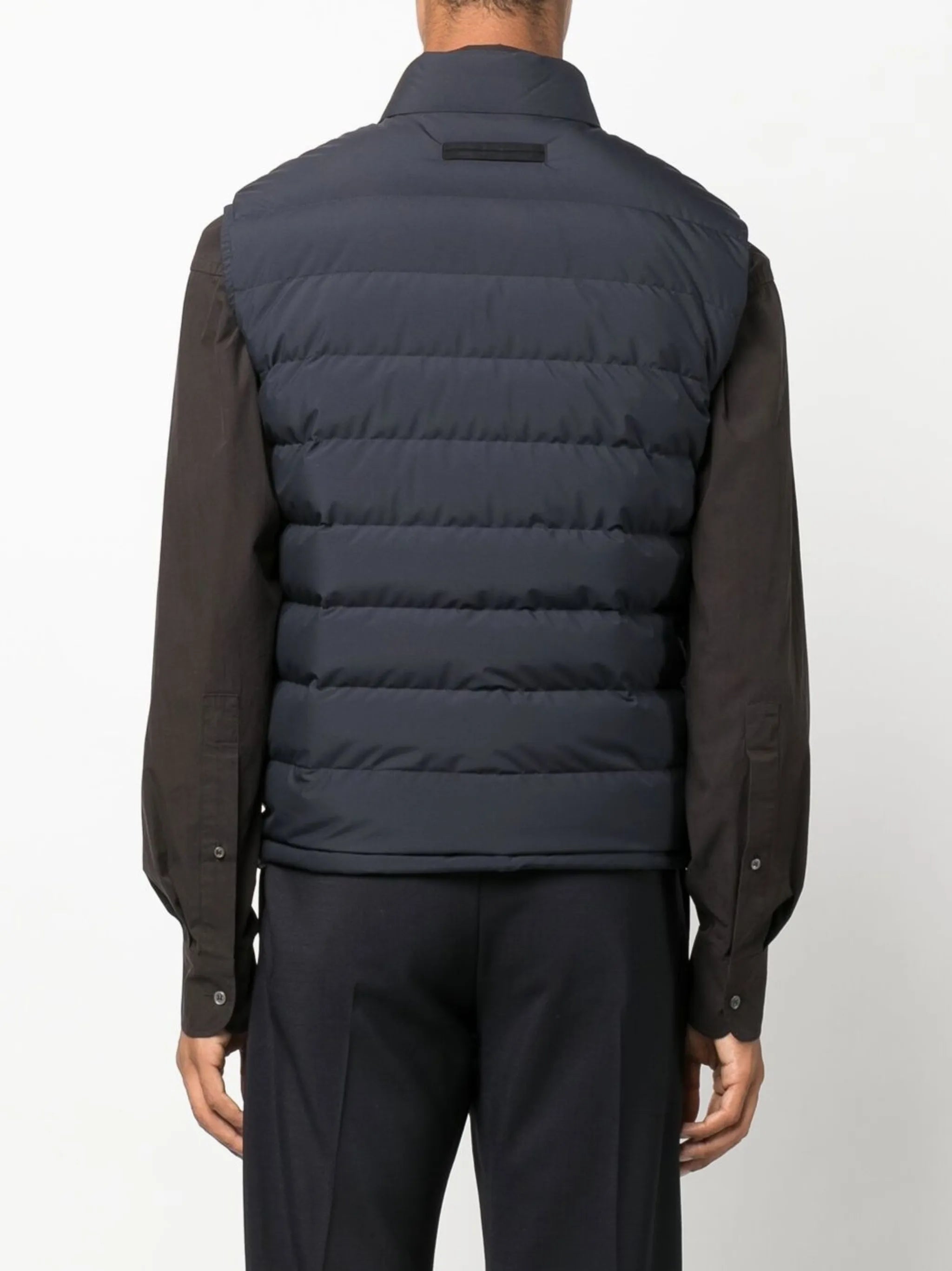 padded down vest