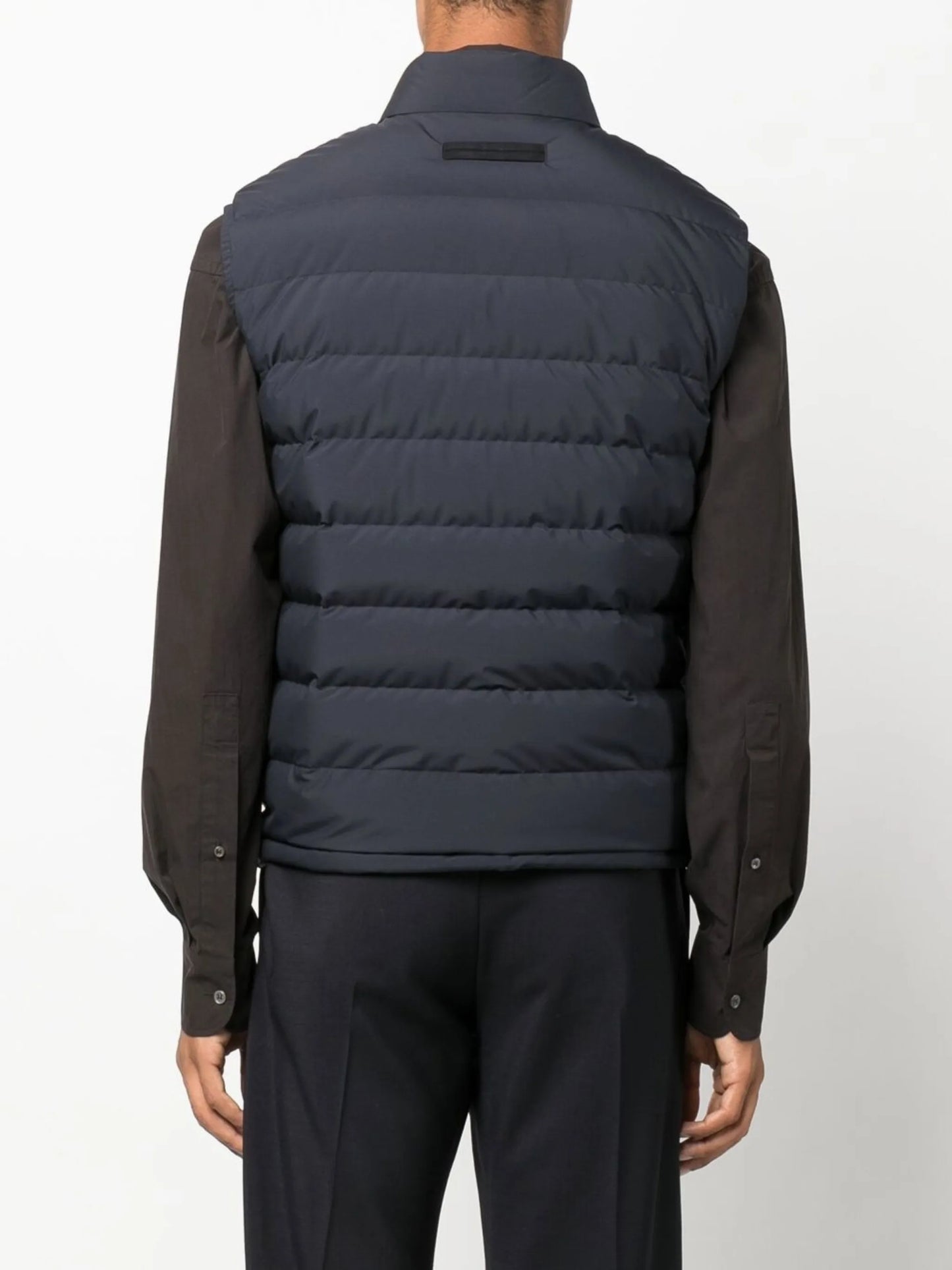 padded down vest