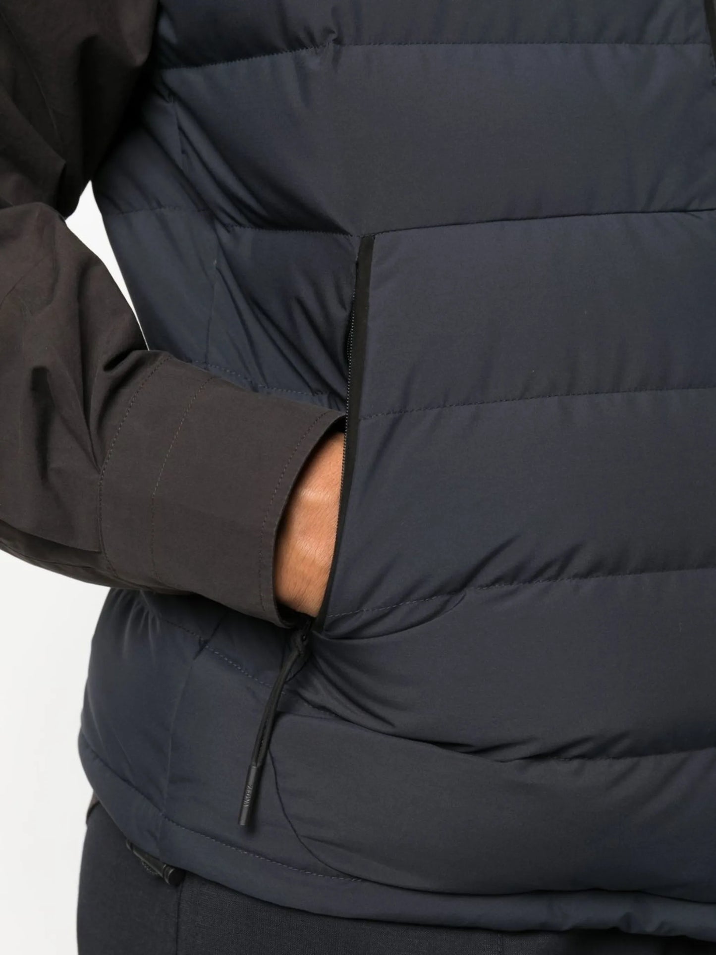 padded down vest
